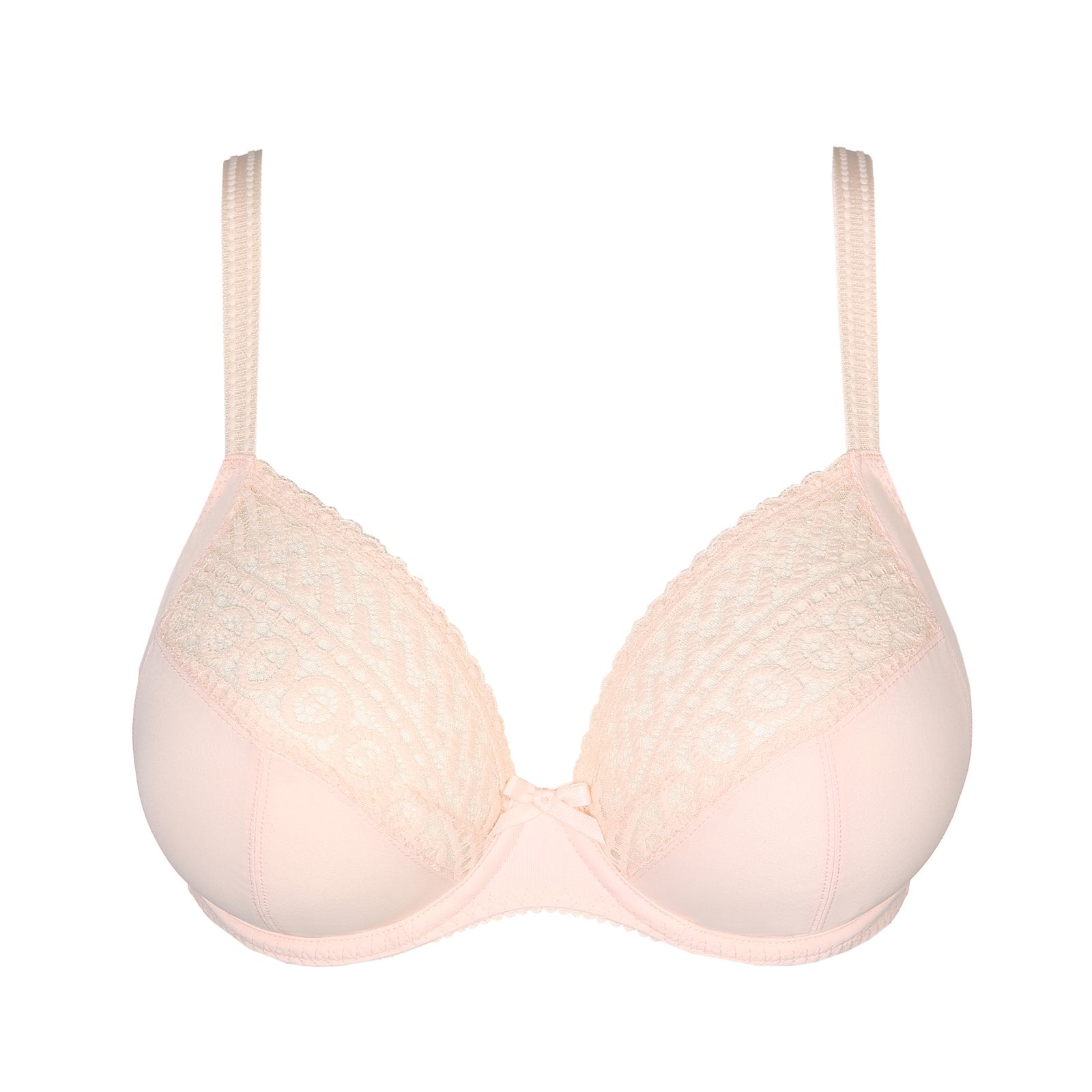 PrimaDonna Montara Plunge Bra flat lay in Crystal Pink