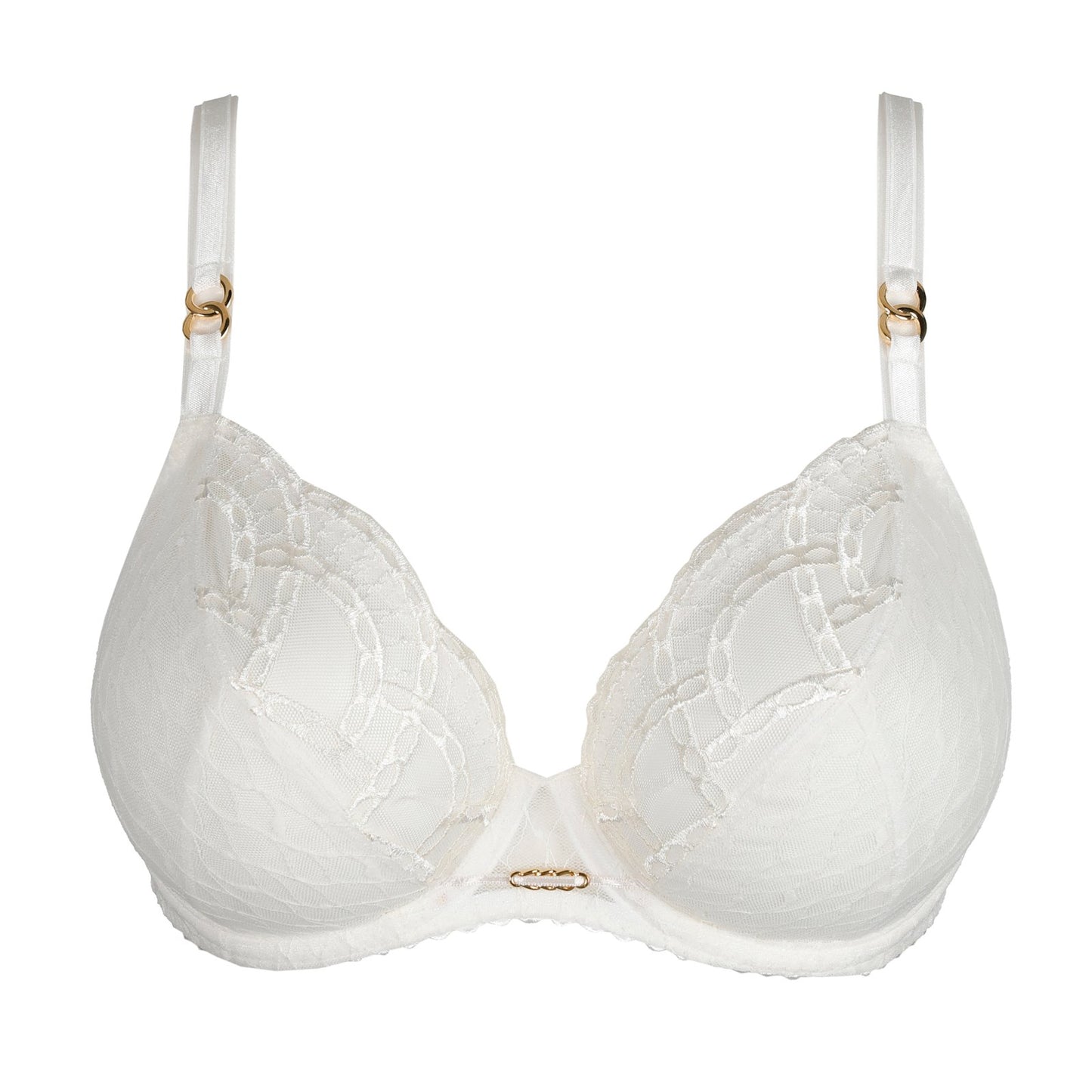 PrimaDonna Naica Plunge Bra flat lay in Natural