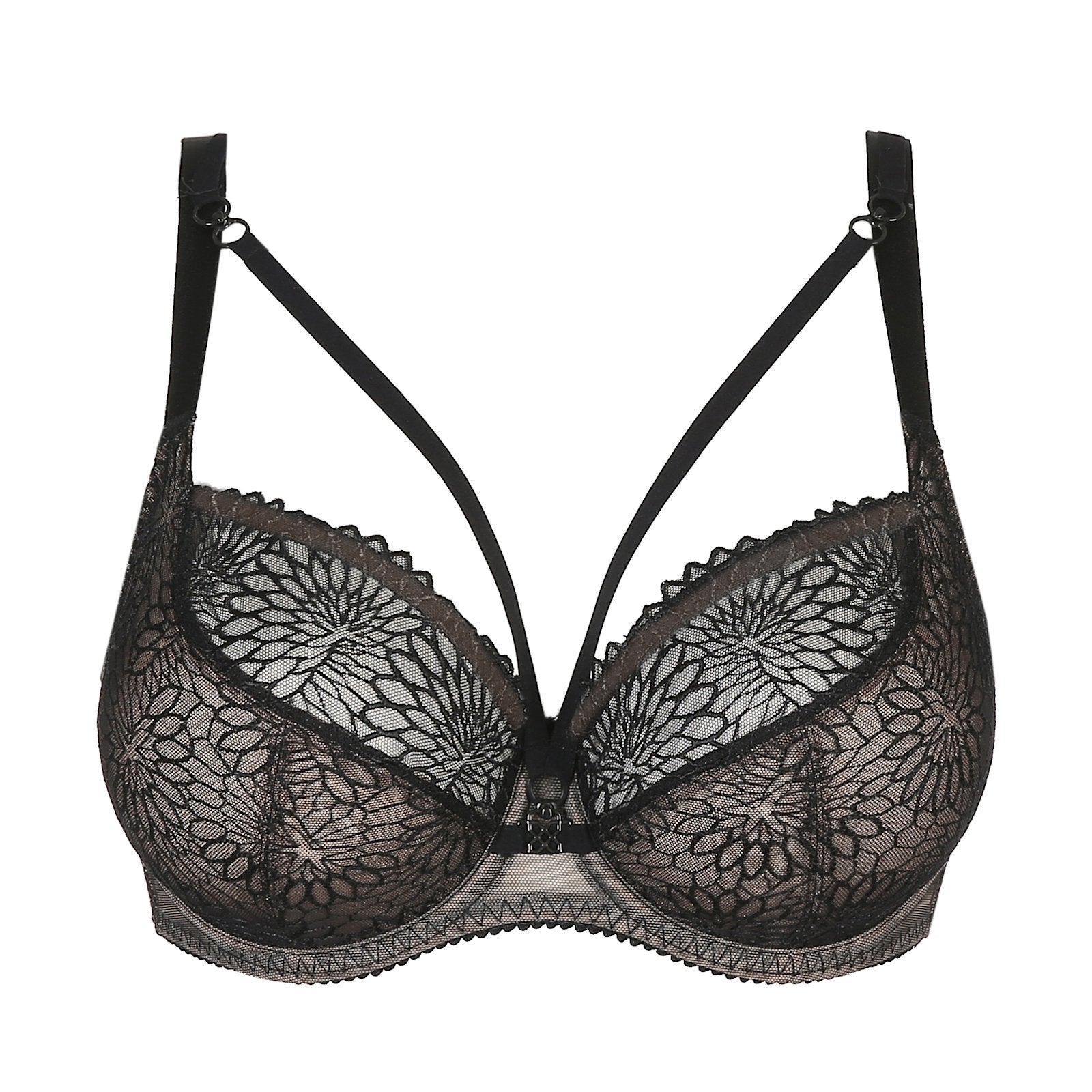 PrimaDonna Sophora Balcony Bra flat lay in Black
