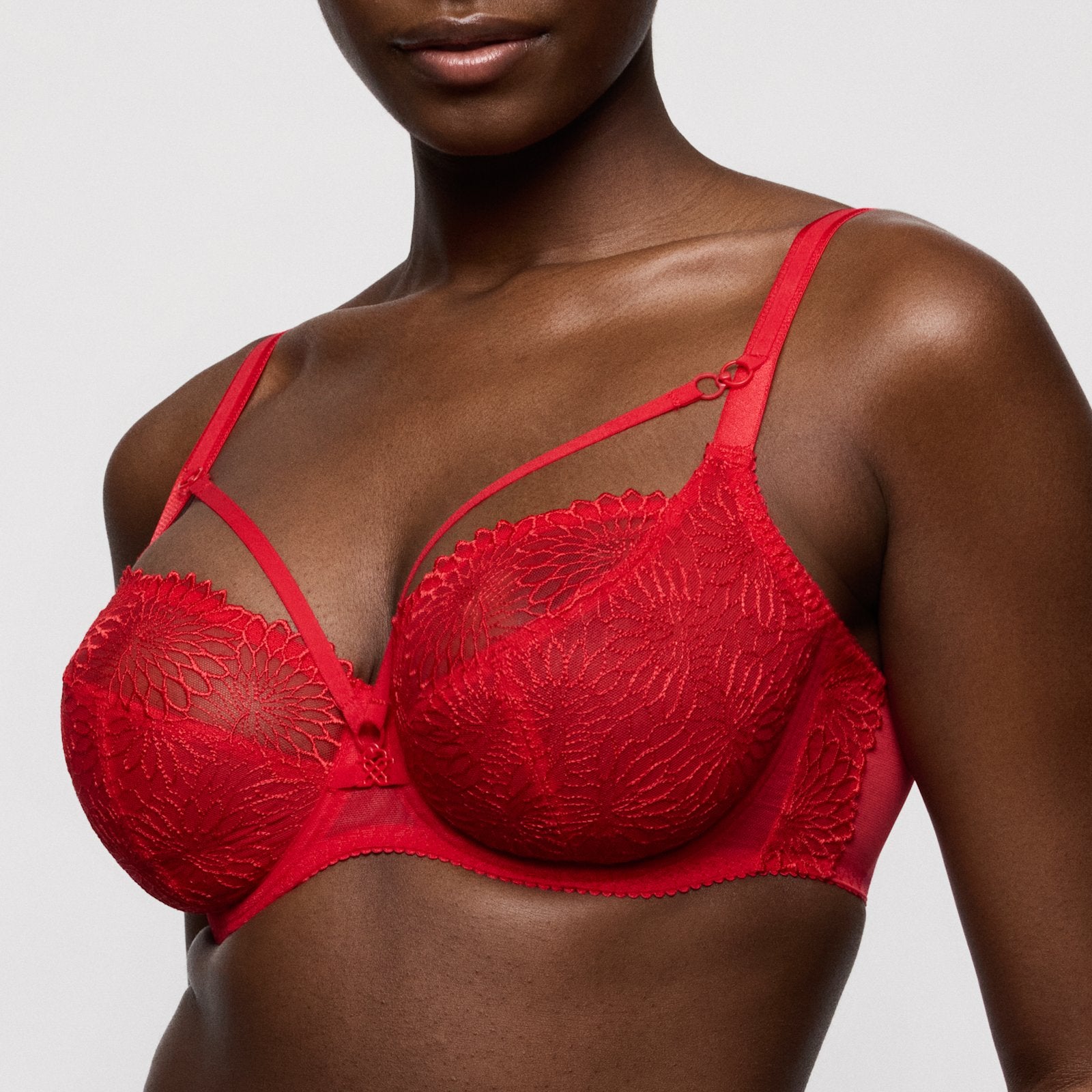PrimaDonna Sophora Balcony Bra in True Red
