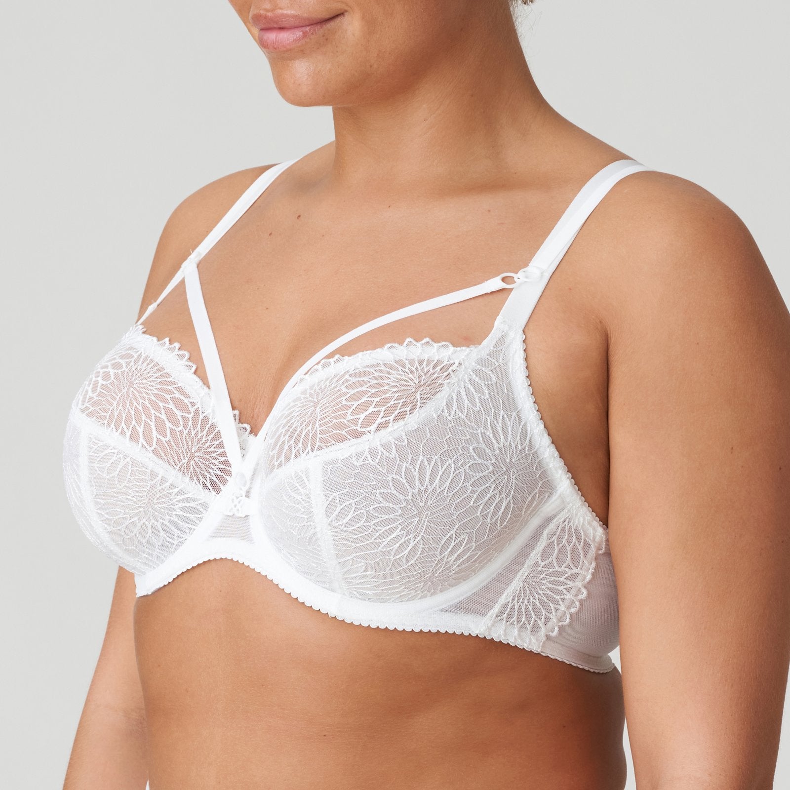 PrimaDonna Sophora Balcony Bra in White