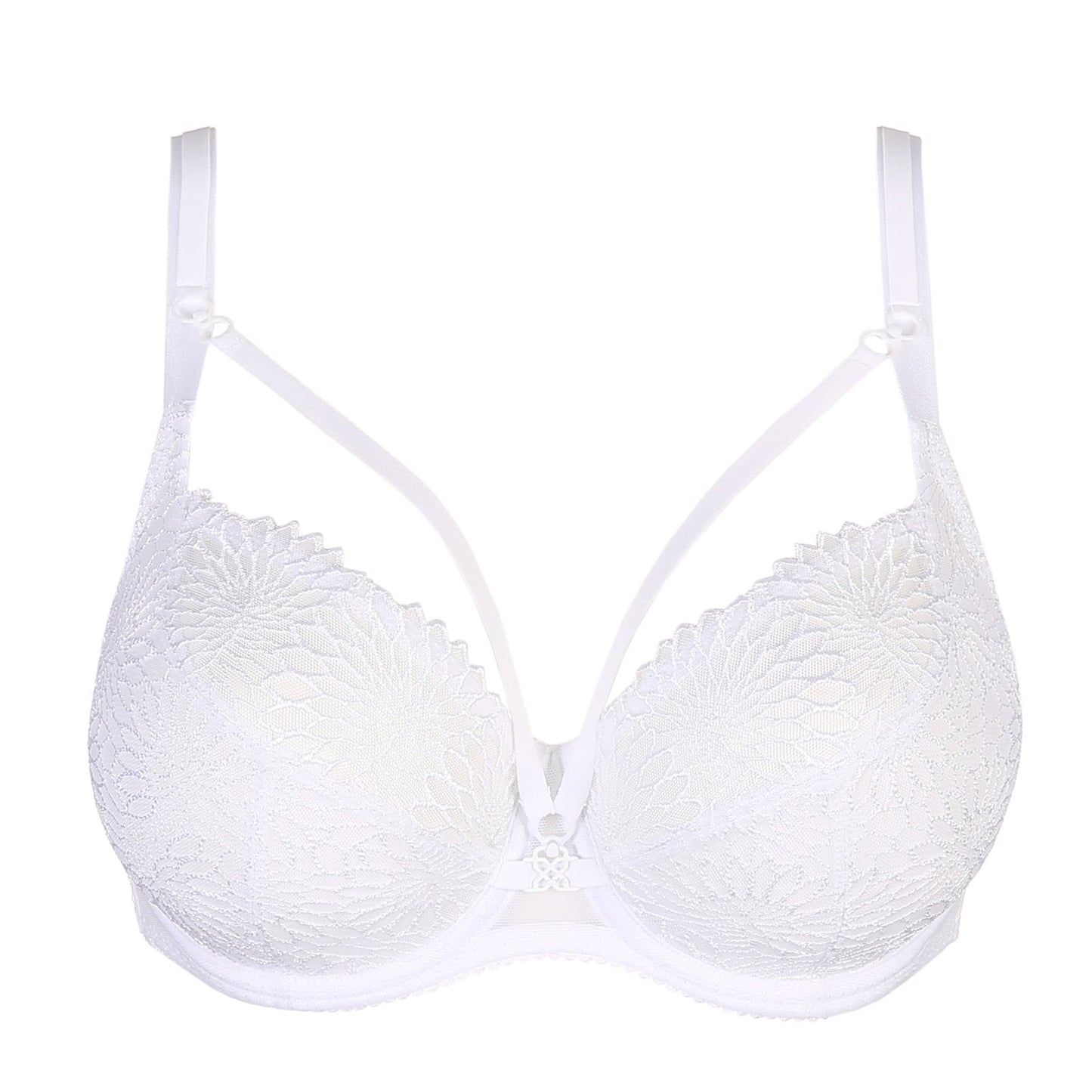 PrimaDonna Sophora Balcony Bra flat lay in White
