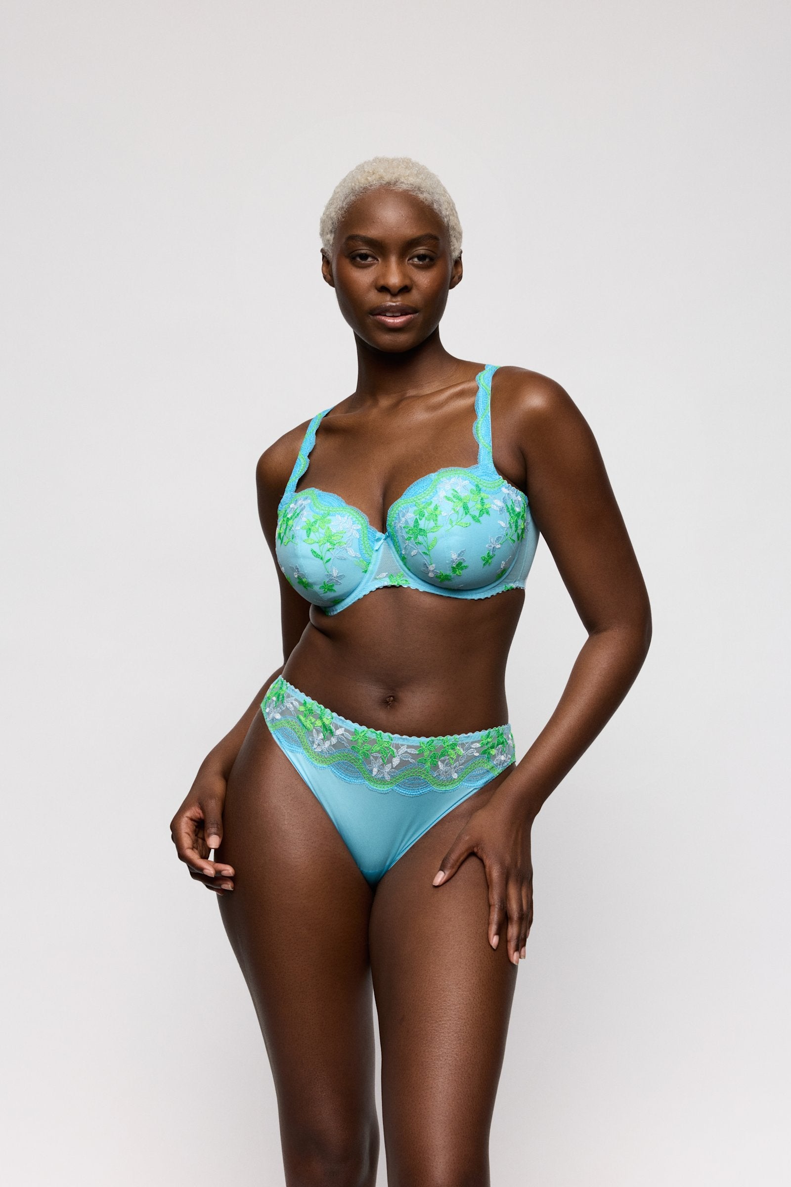 PrimaDonna Cala Luna Rio Brief on model in Ice Dream