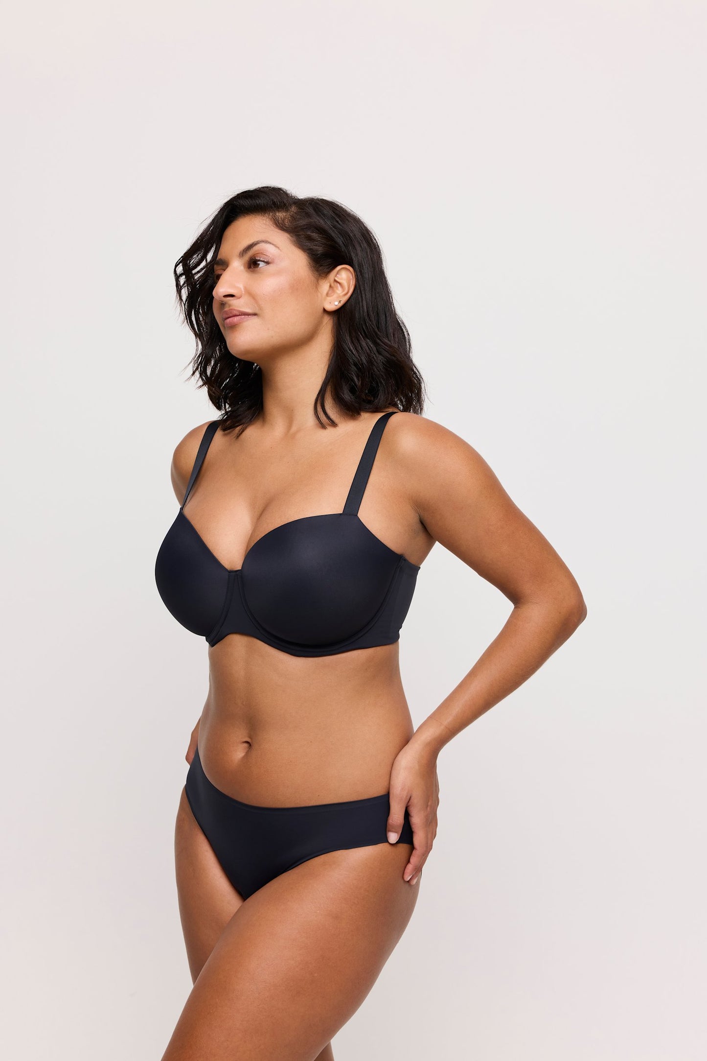 PrimaDonna Figuras Rio Brief on model in Charcoal