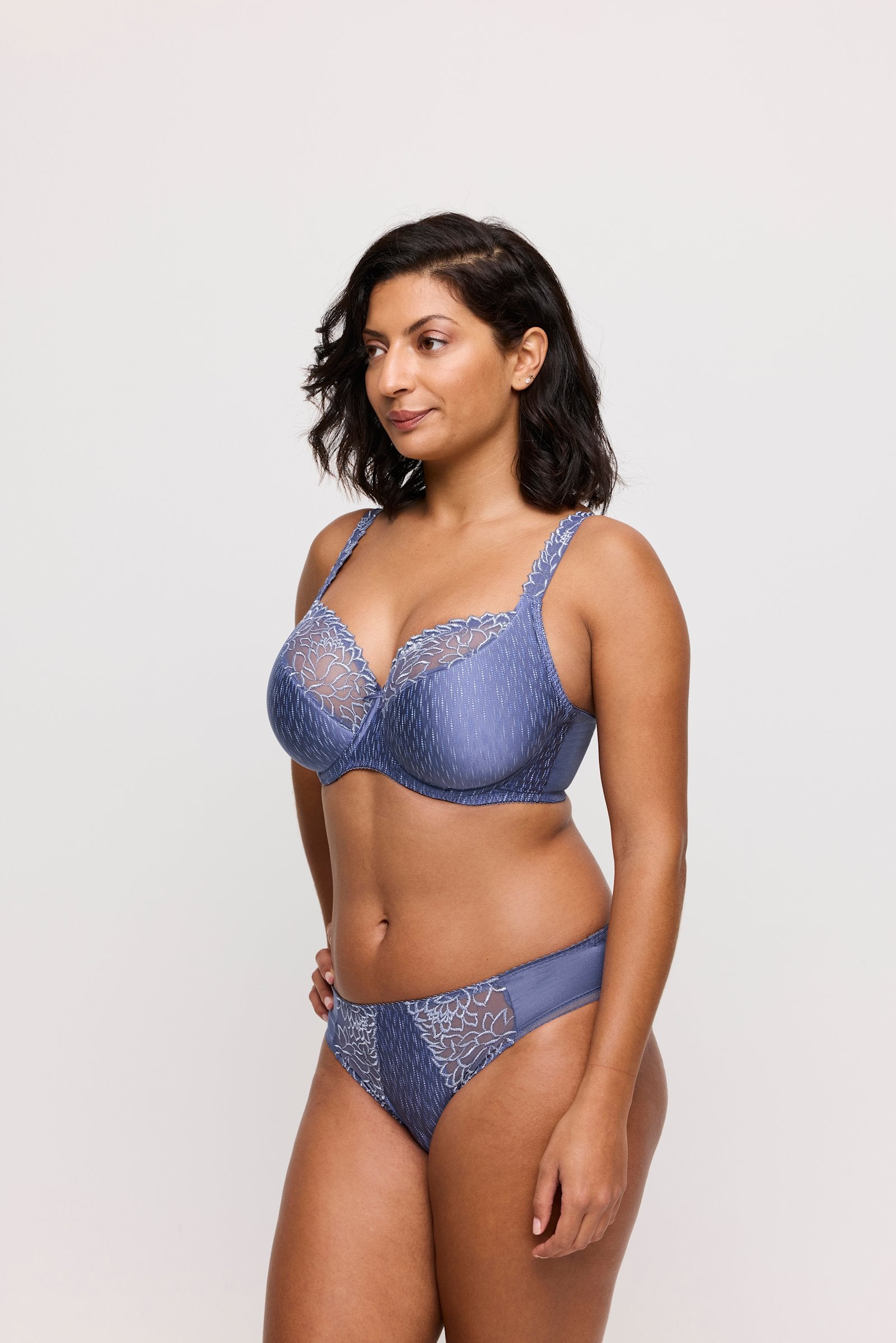 PrimaDonna Monterrey Rio Brief on model in Nightshadow Blue