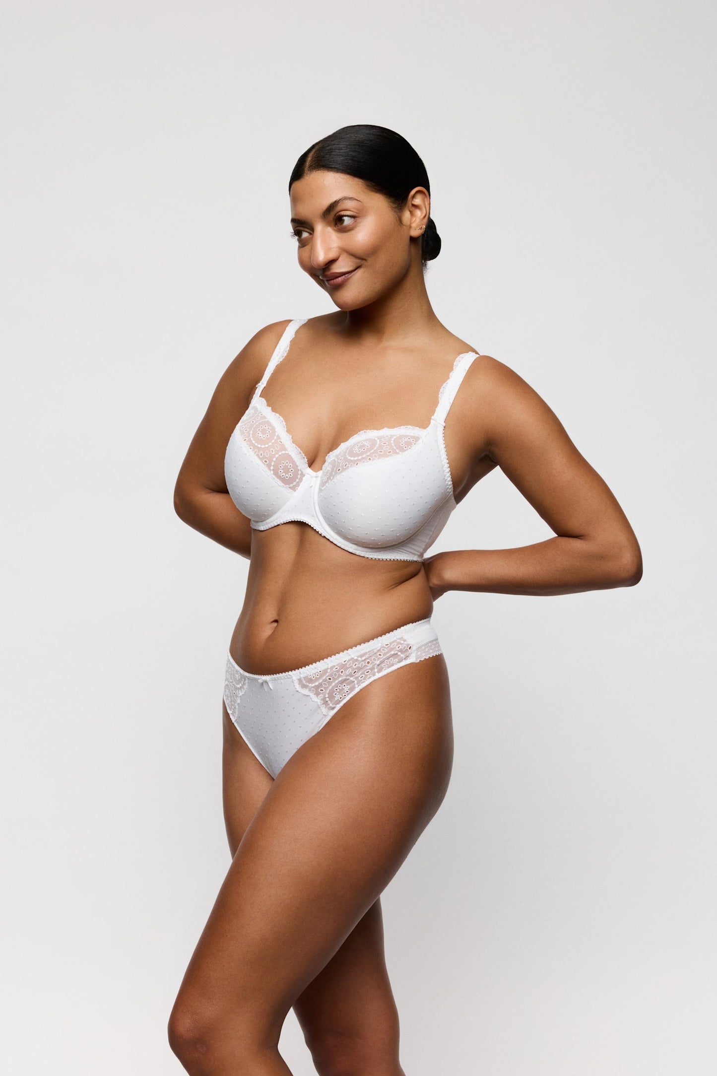 PrimaDonna Osino Balcony Bra on model in White