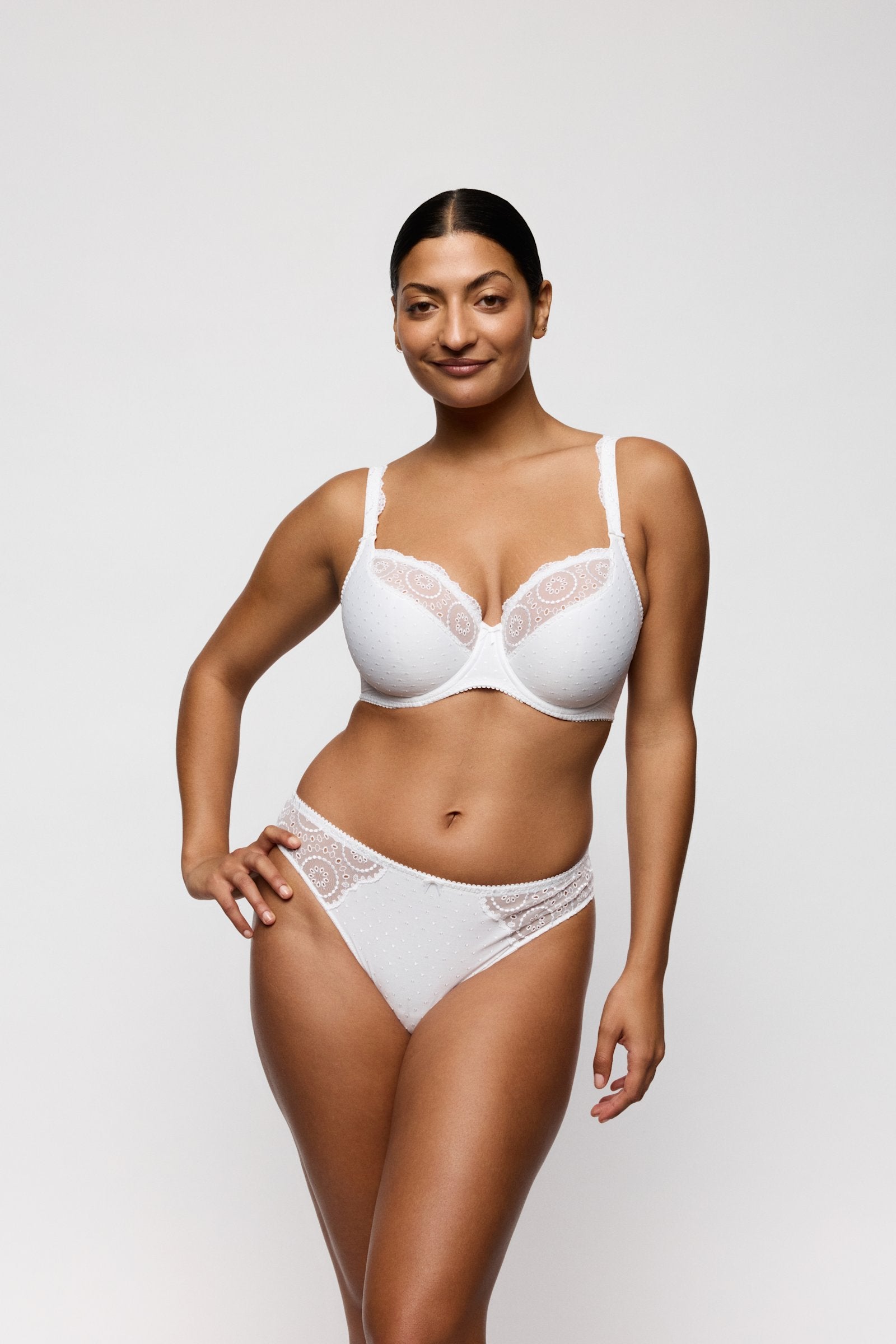 PrimaDonna Osino Balcony Bra on model in White