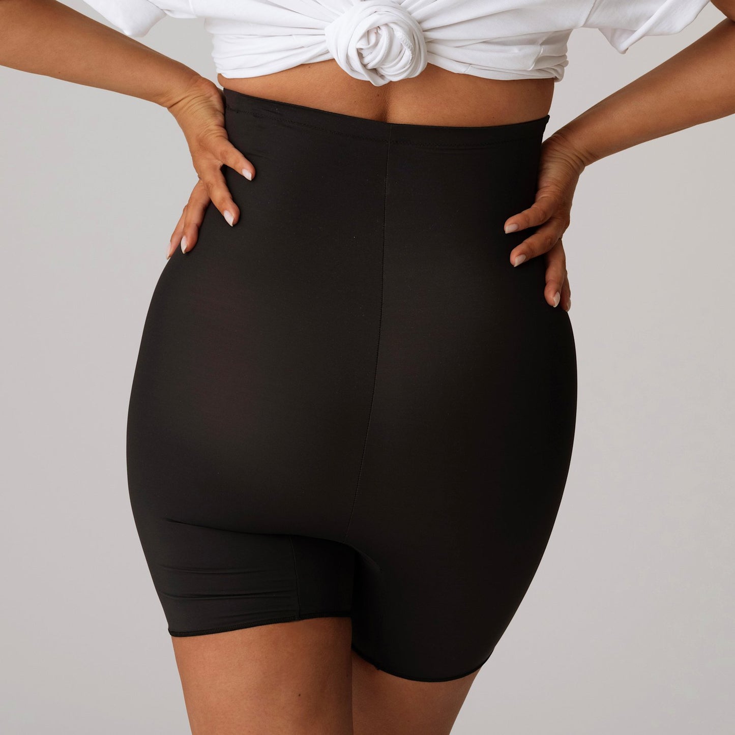 PrimaDonna Perle Shapewear Long-Leg Shaper in Charcoal