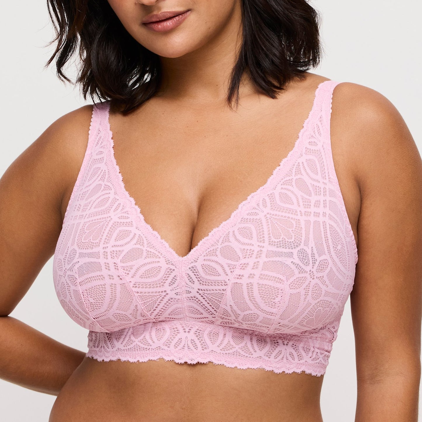 PrimaDonna Salerno Bralette in Spring Rose
