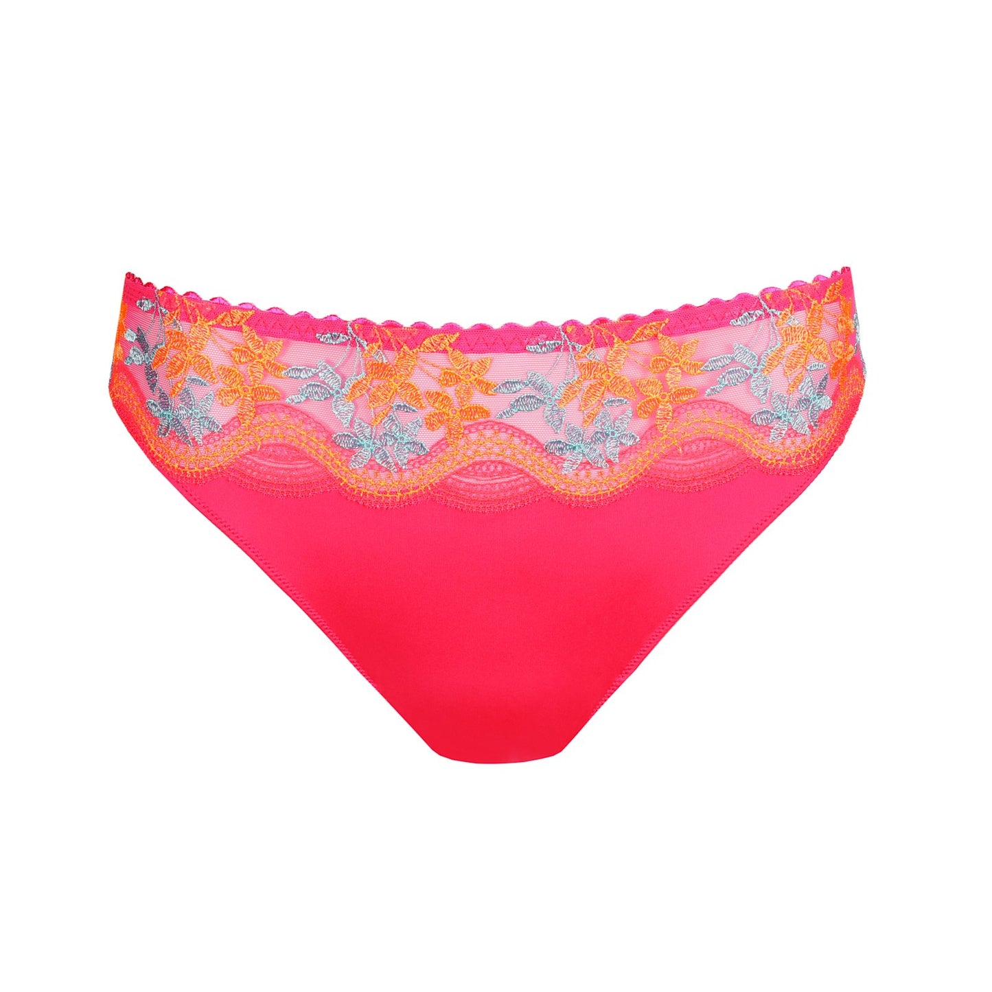 PrimaDonna Cala Luna Rio Brief flat lay in Blogger Pink