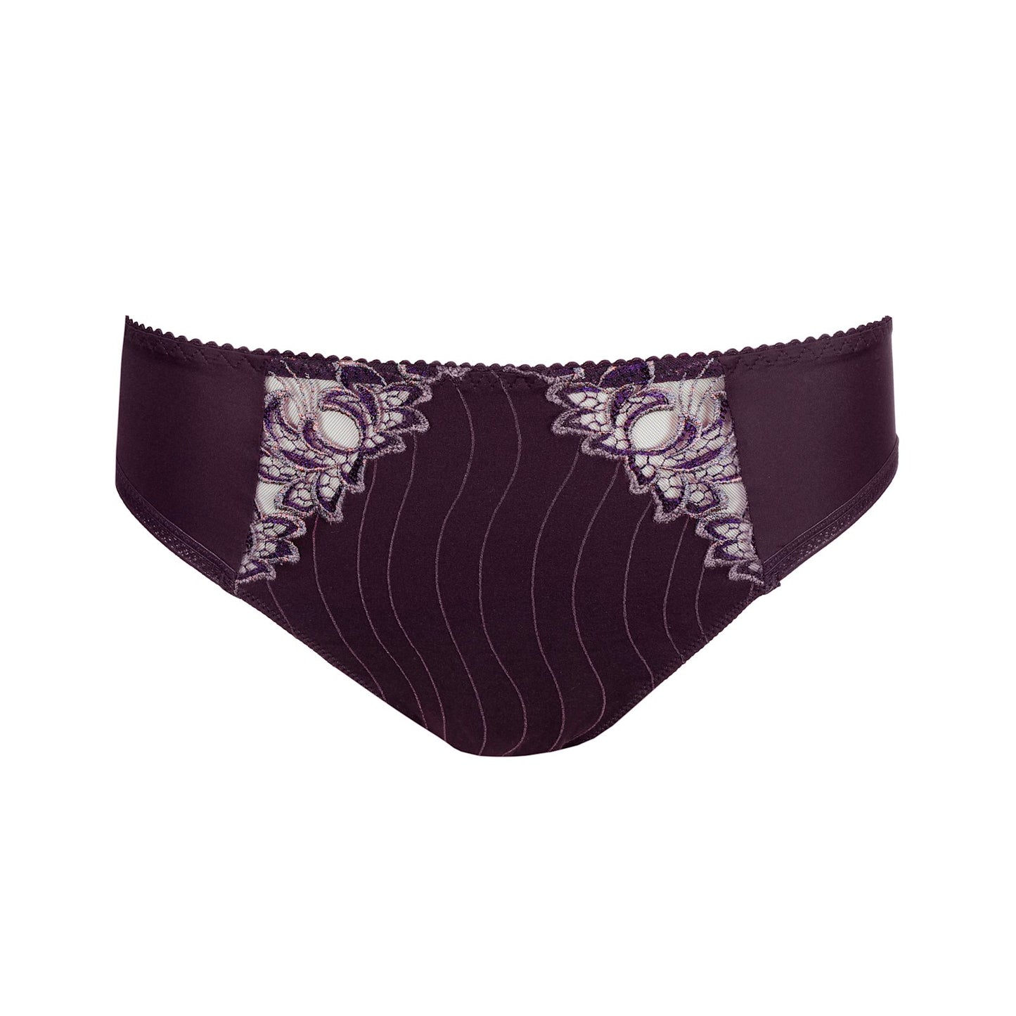 PrimaDonna Deauville Rio Brief flat lay in Amethyst Gem