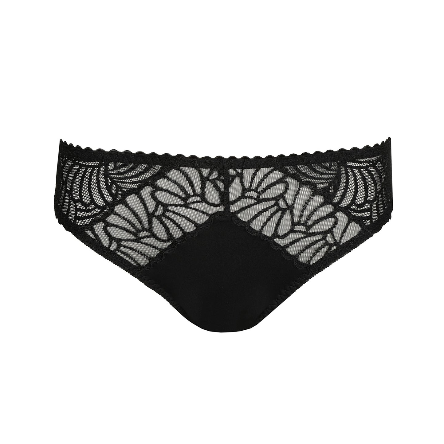 PrimaDonna Gallipoli Rio Brief flat lay in Black