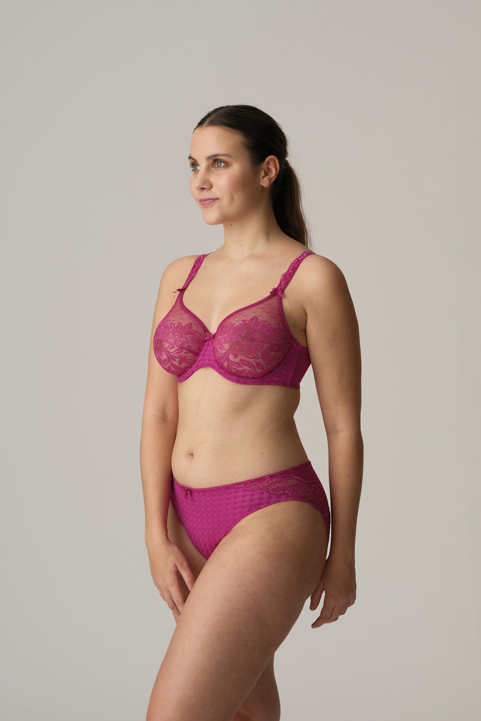 PrimaDonna Madison Rio Brief on model in Fuchsia Fiesta