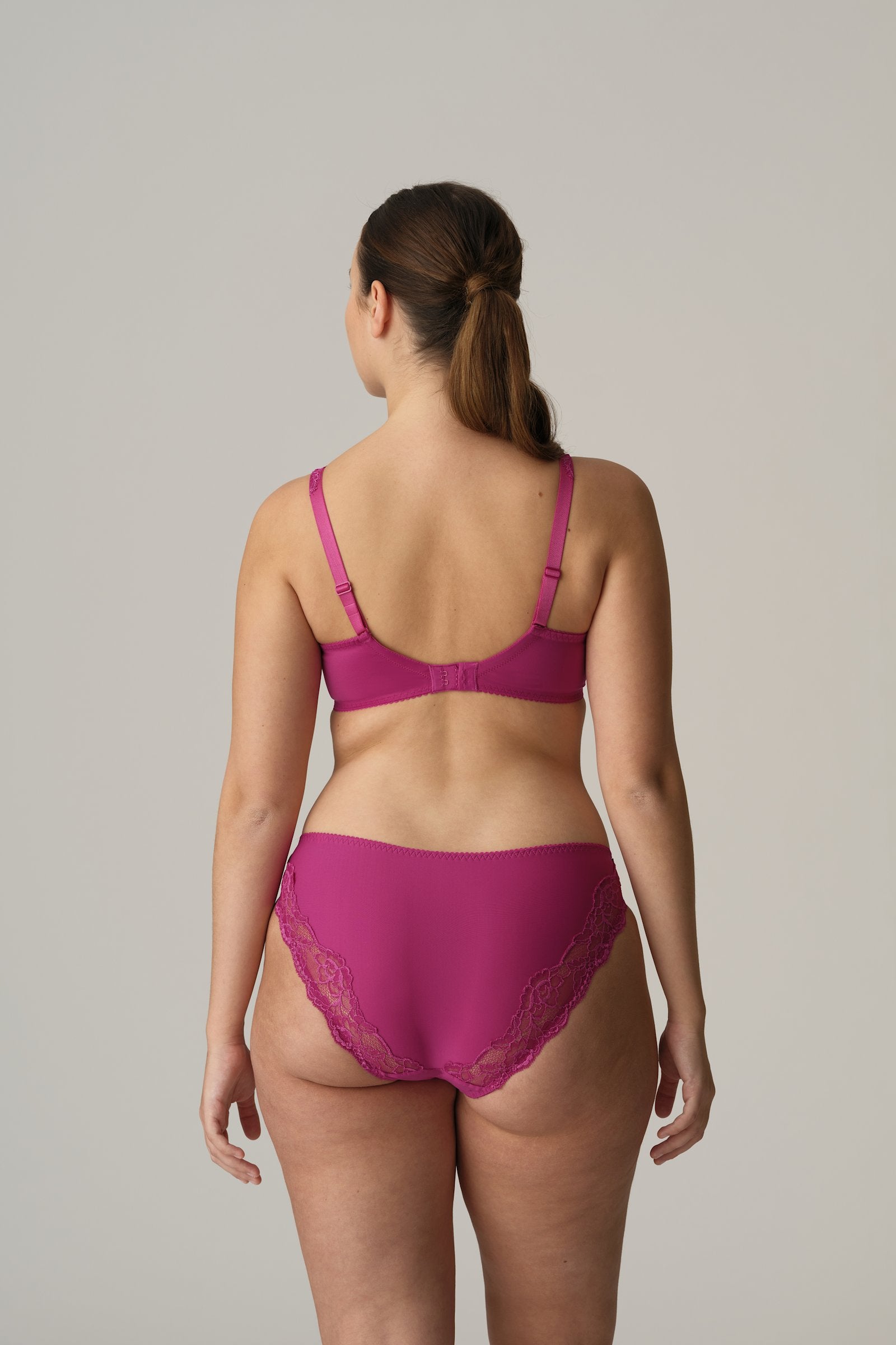 PrimaDonna Madison Rio Brief on model in Fuchsia Fiesta
