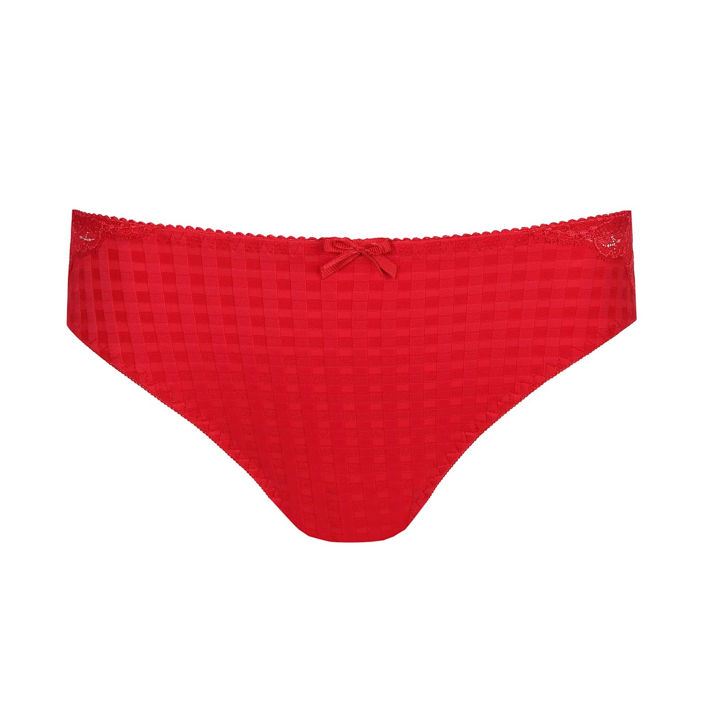 PrimaDonna Madison Rio Brief flat lay in Scarlet
