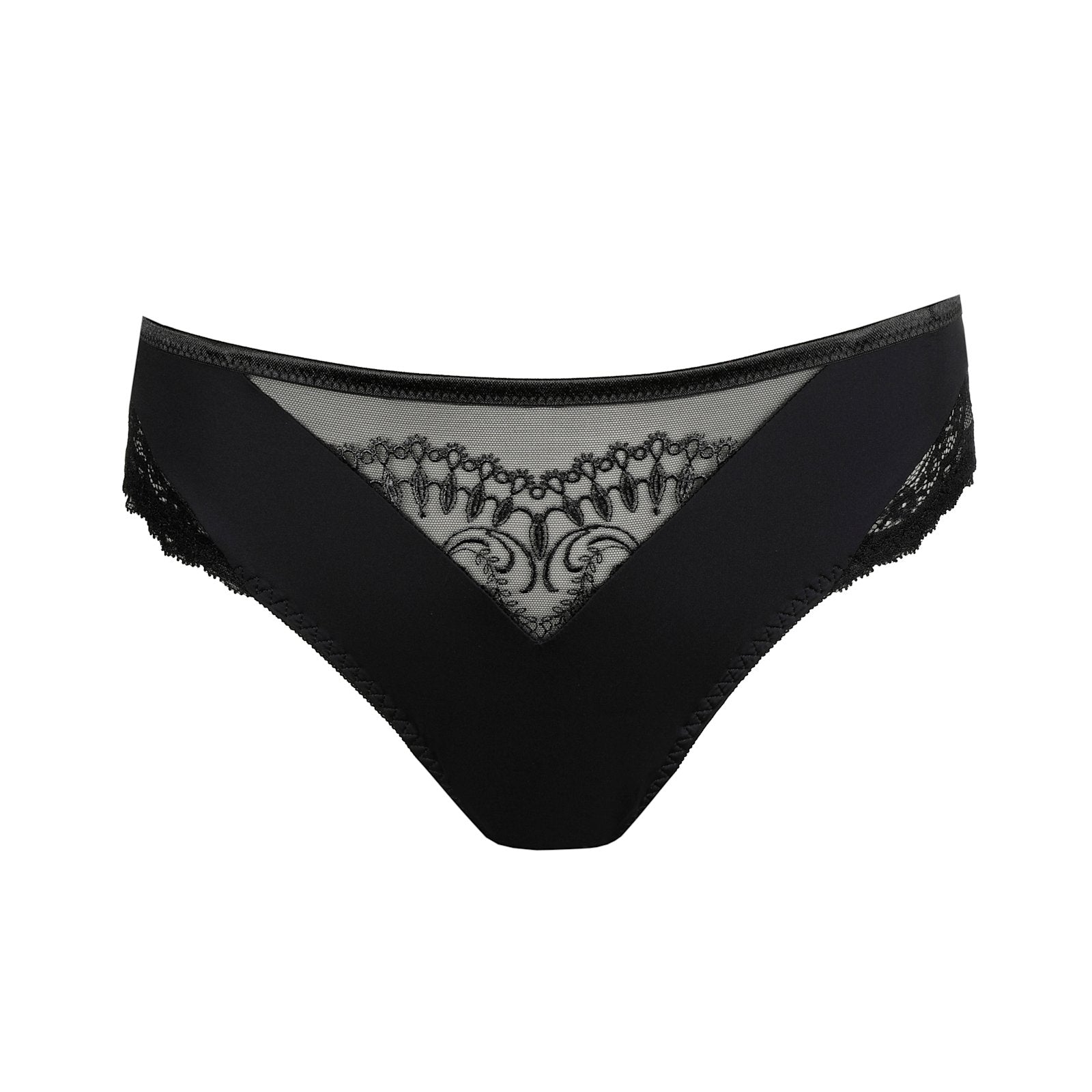 PrimaDonna Shimla Rio Brief flat lay in Black