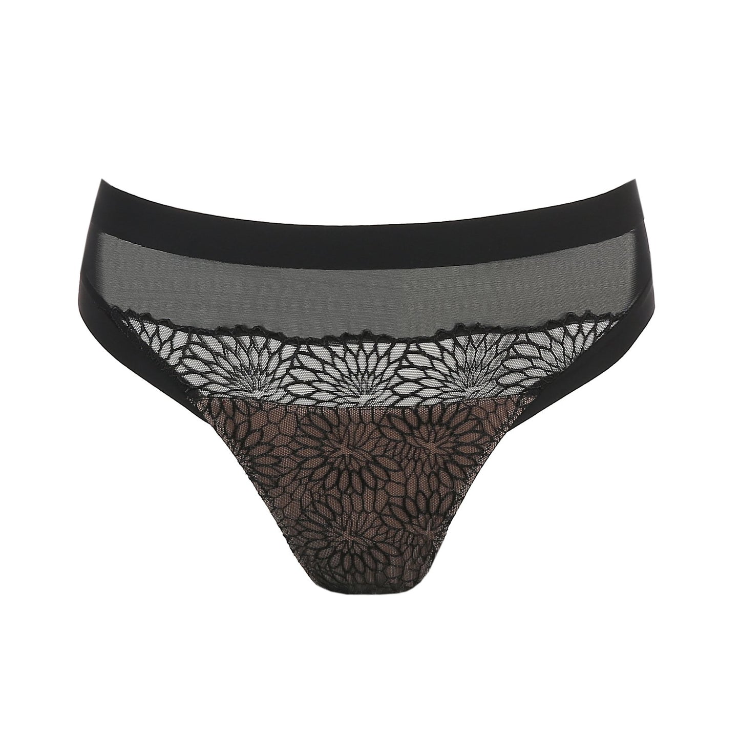 PrimaDonna Sophora Rio Brief flat lay in Black