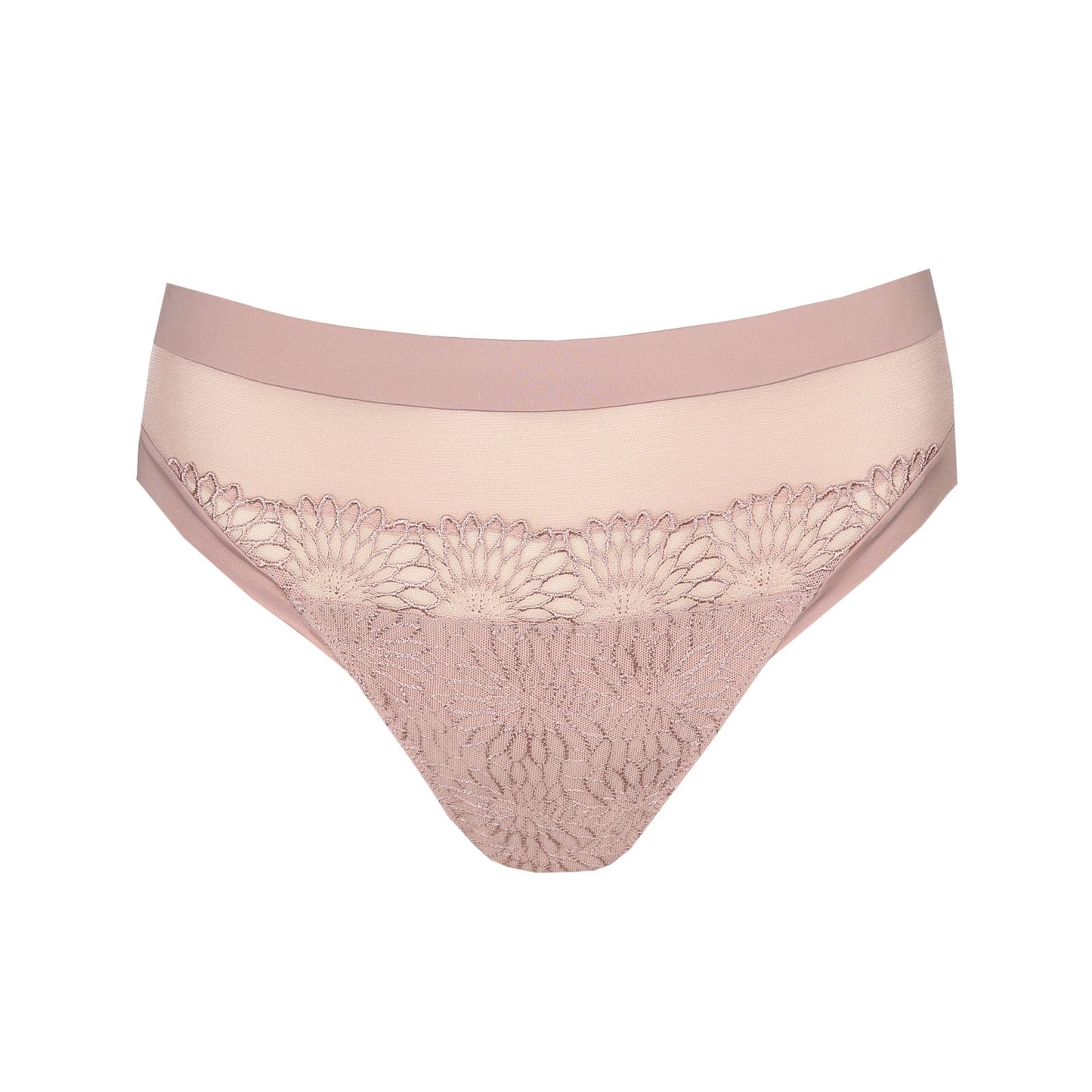 PrimaDonna Sophora Rio Brief flat lay in Bois de Rose