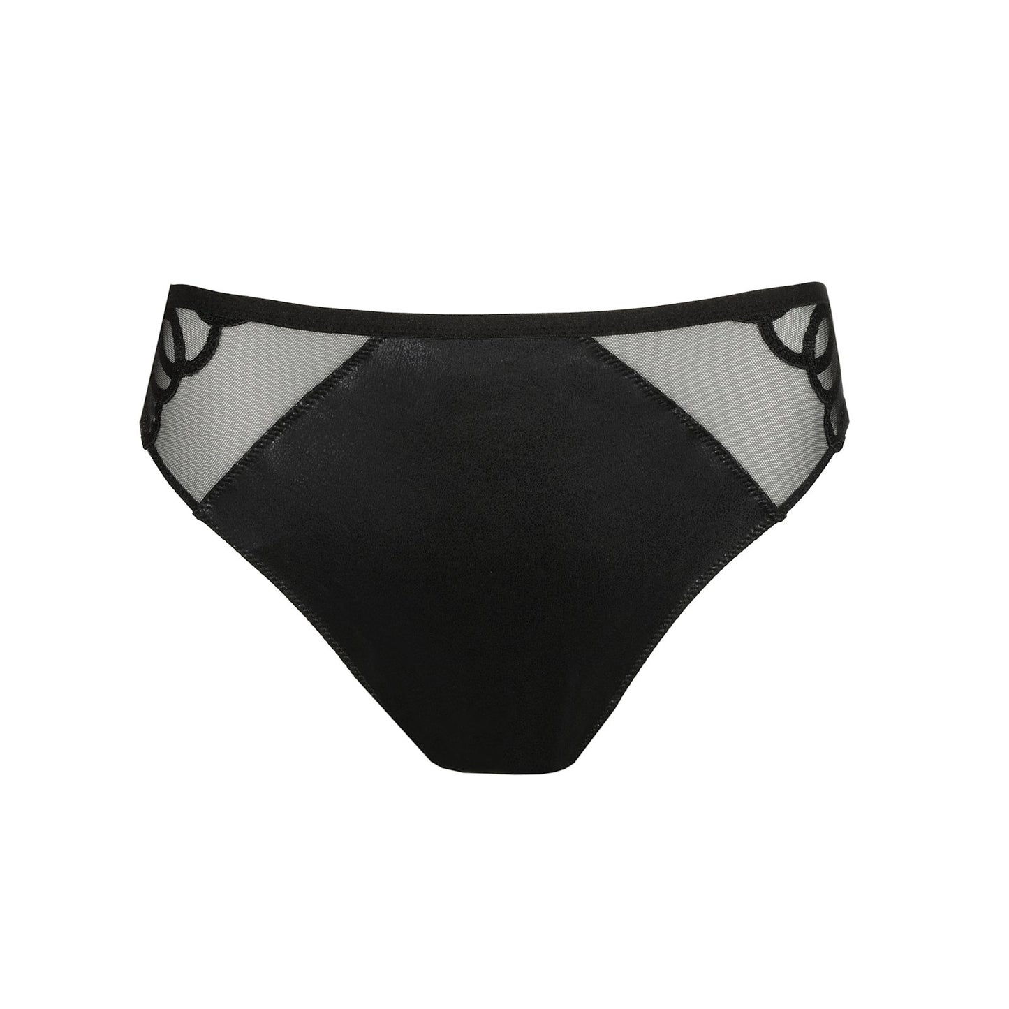 PrimaDonna Vallarta Rio Brief flat lay in Black