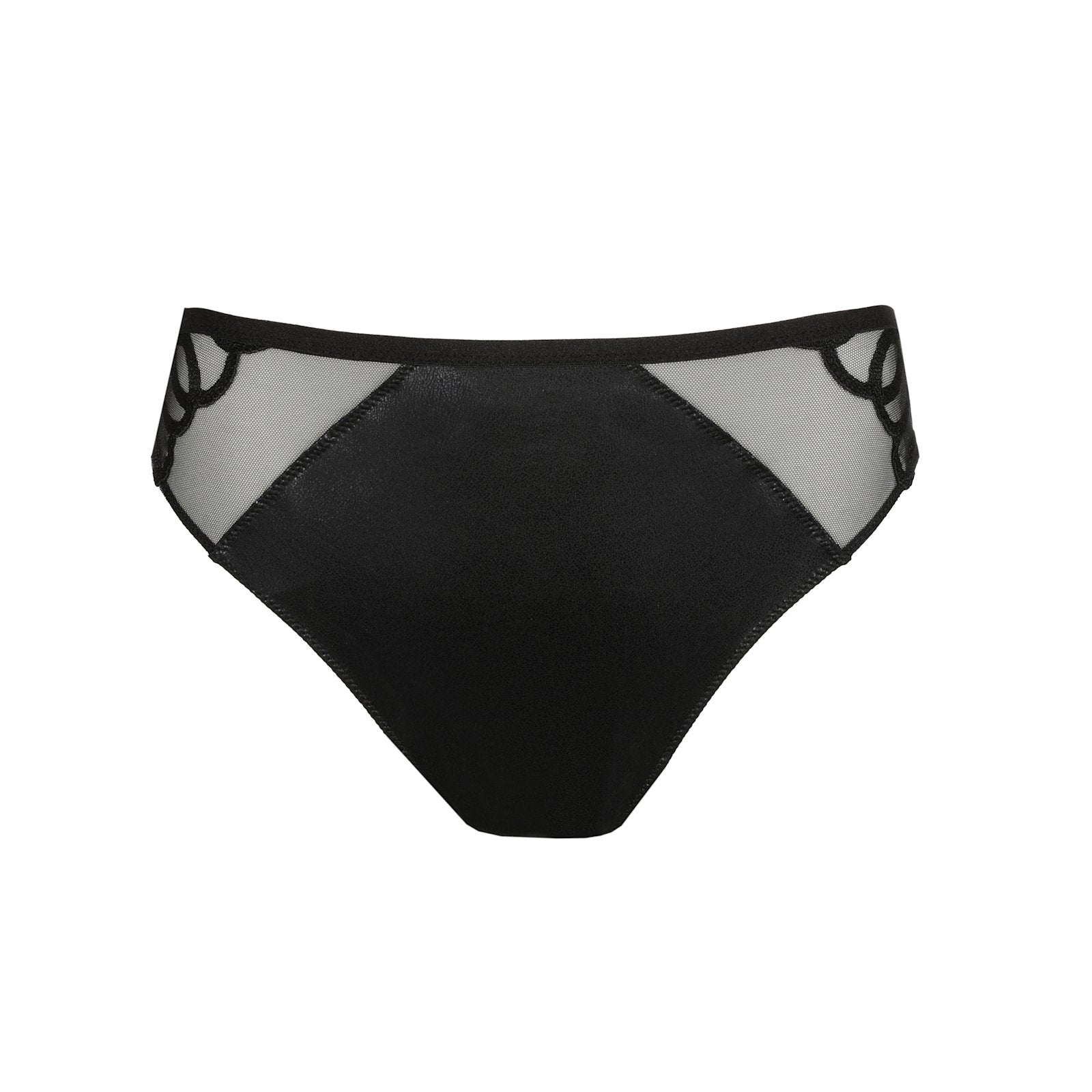 PrimaDonna Vallarta Rio Brief flat lay in Black