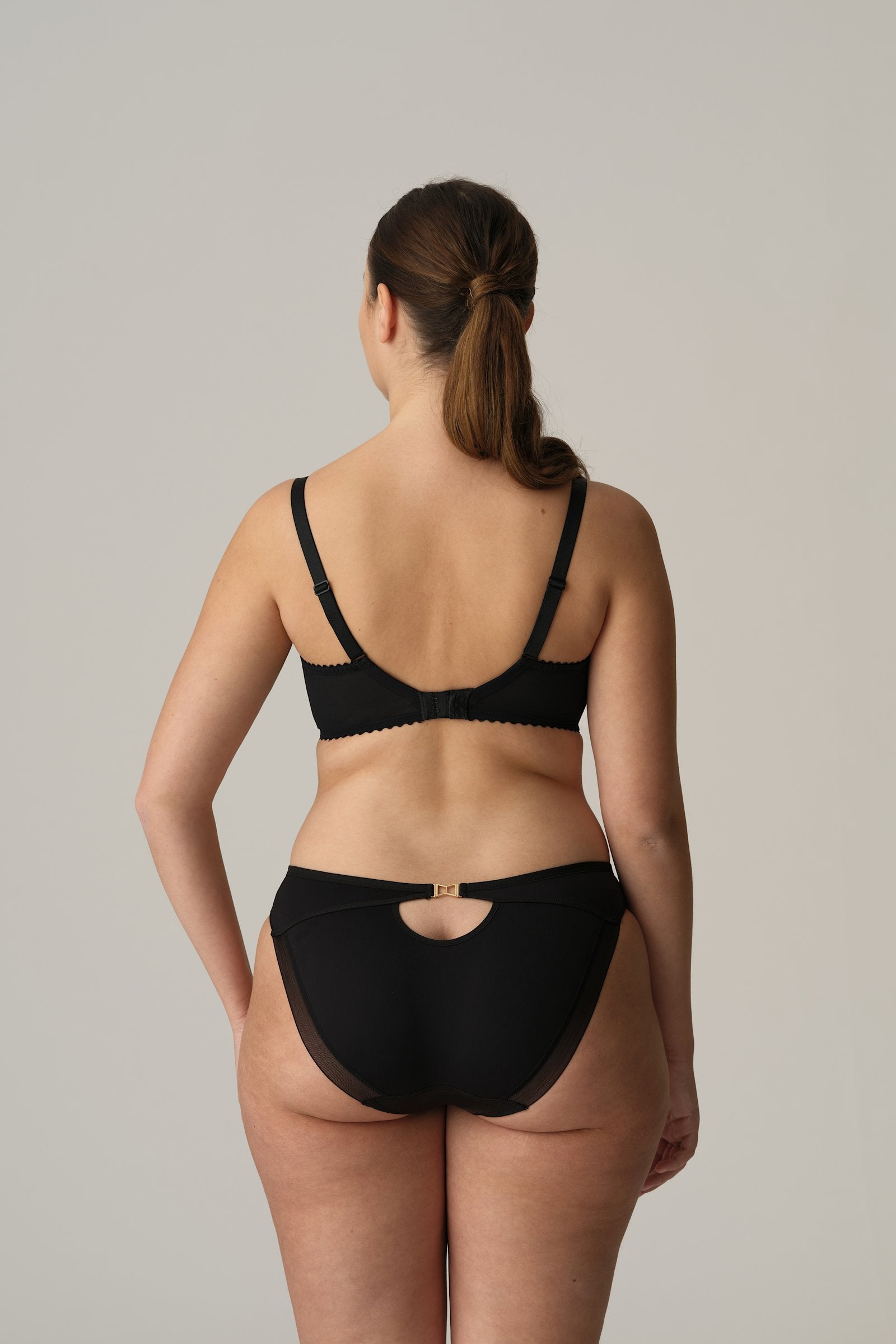 PrimaDonna Vallarta Rio Brief on model in Black