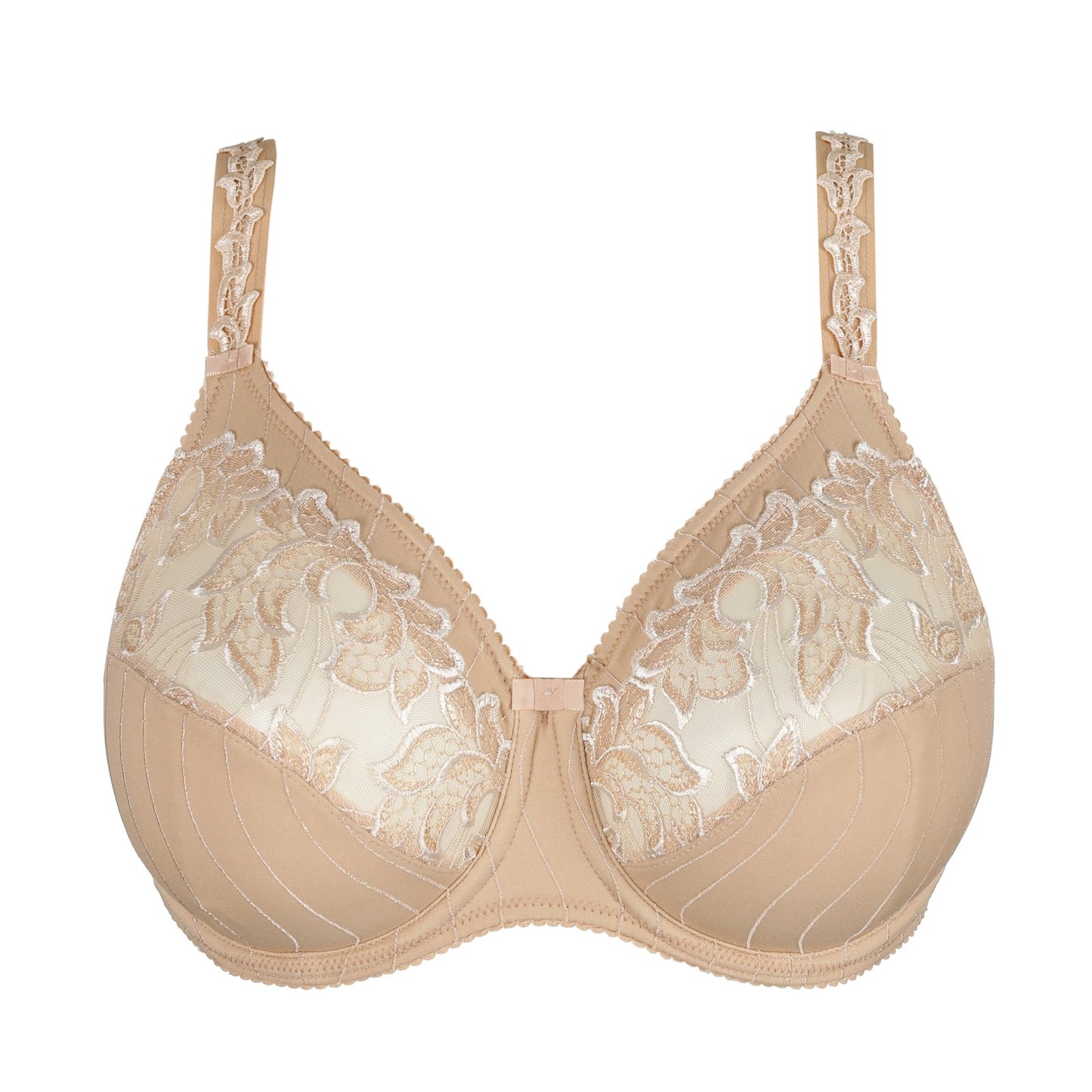 PrimaDonna Deauville Full Cup Bra flat lay in Caffé Latte