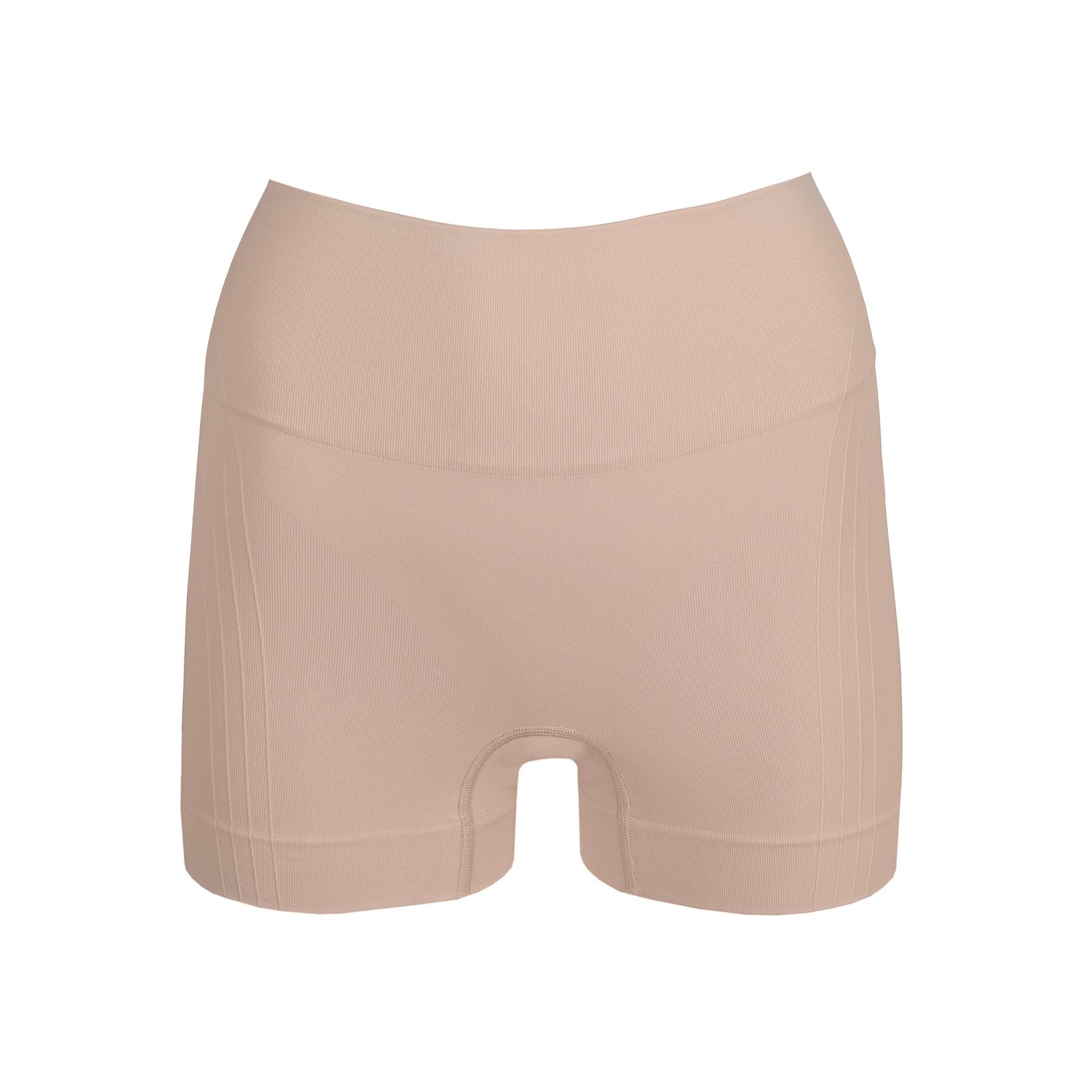 PrimaDonna Nudda Shapewear Long-Leg Shaper flat lay in Caffé Latte