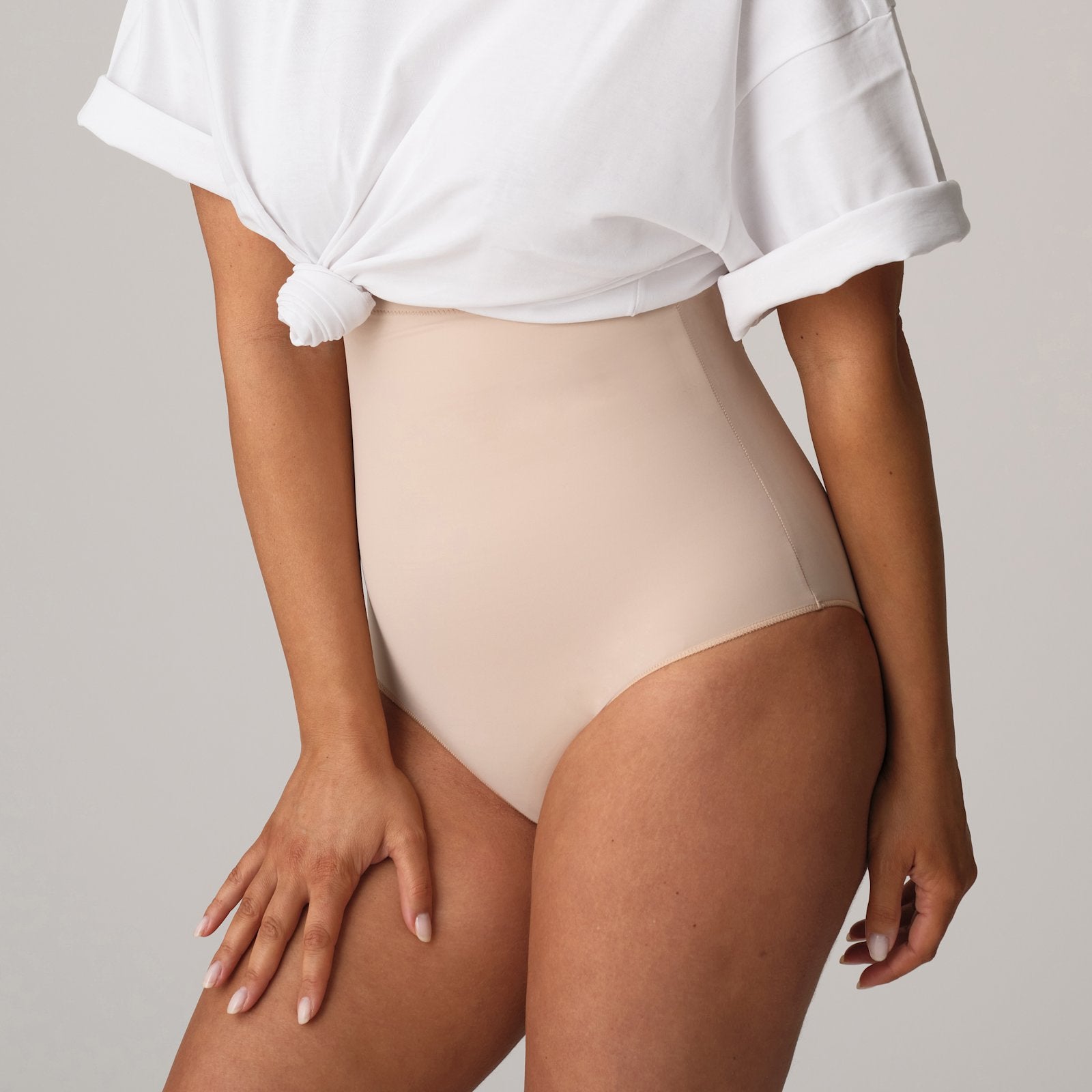 PrimaDonna Perle Shapewear High Brief in Caffé Latte