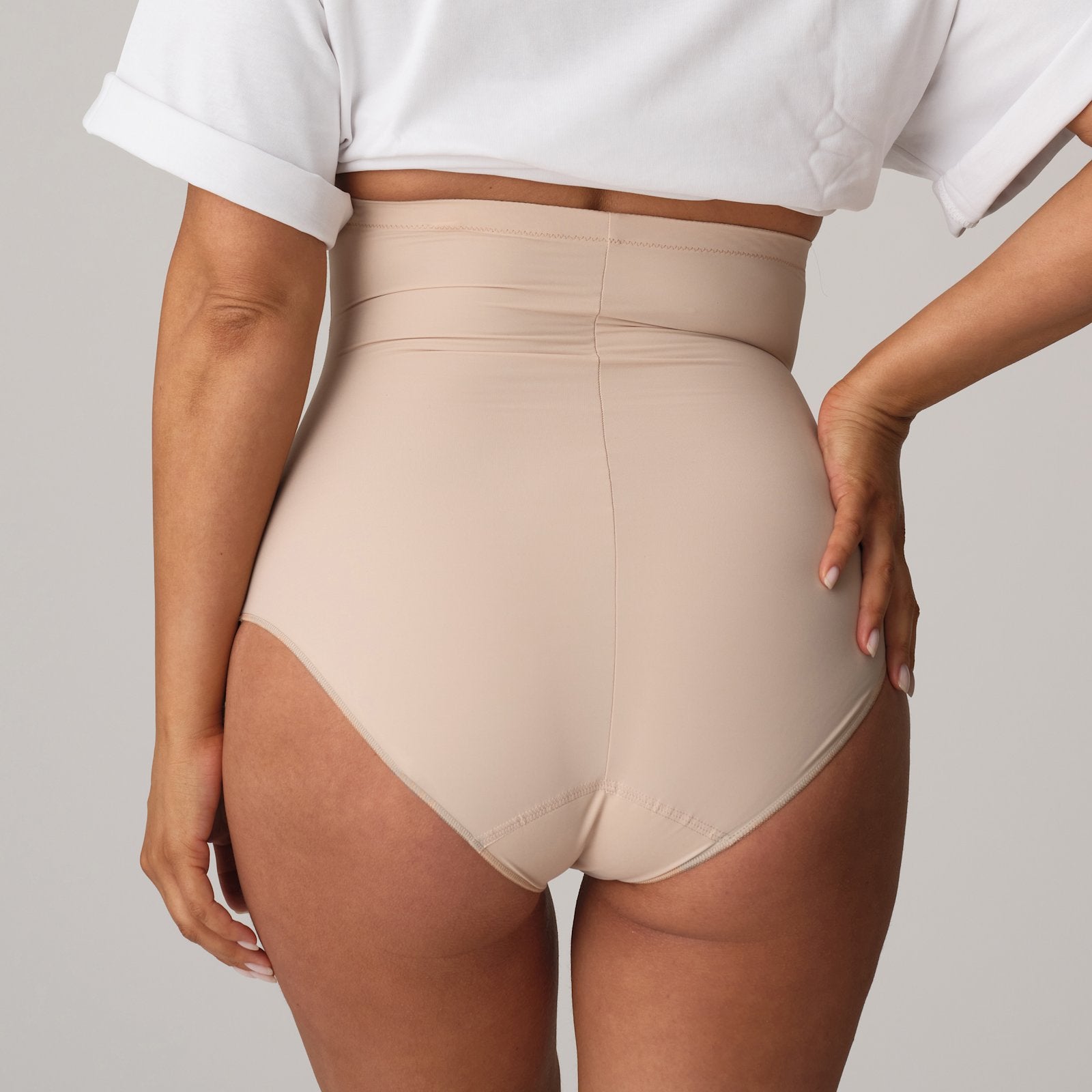 PrimaDonna Perle Shapewear High Brief in Caffé Latte