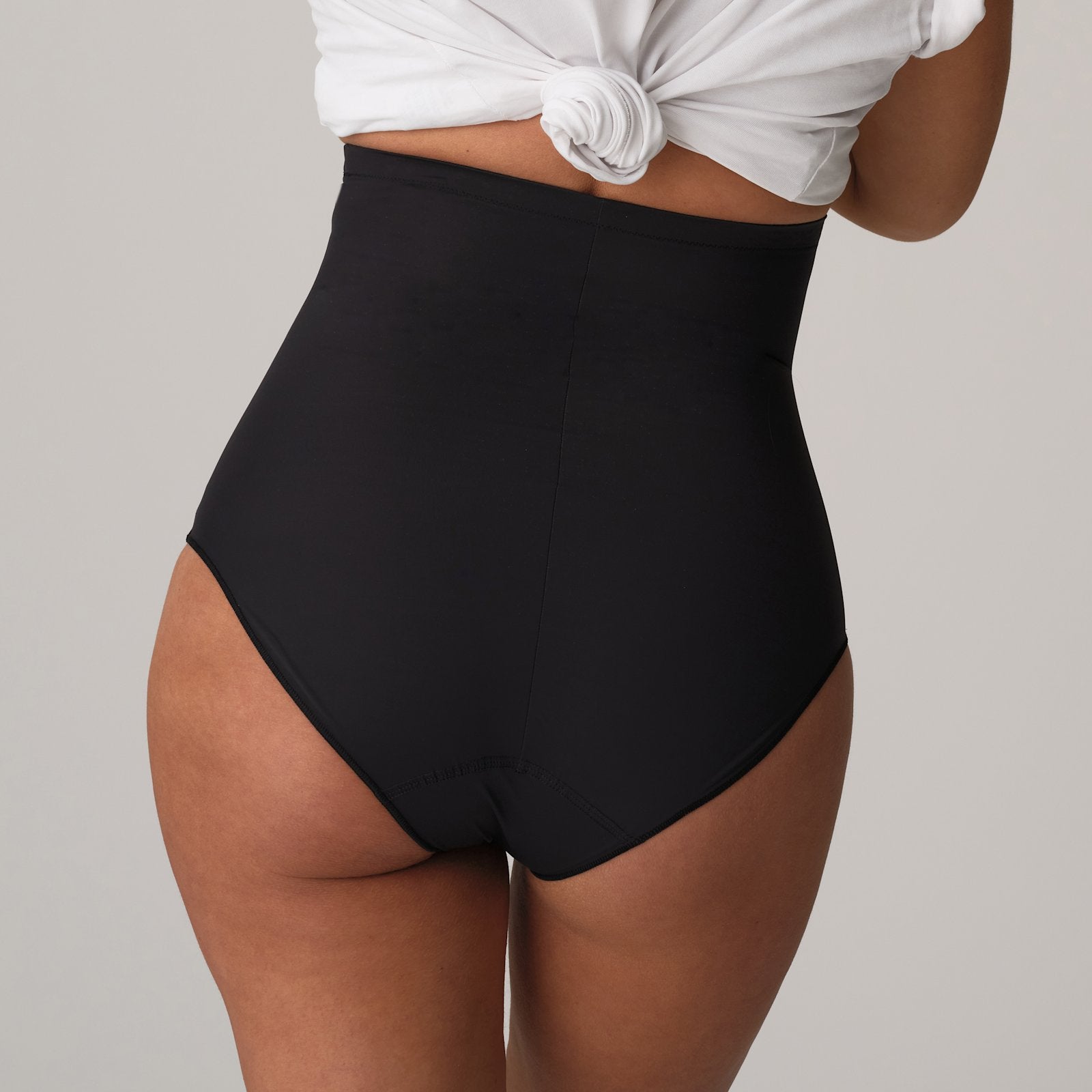 PrimaDonna Perle Shapewear High Brief in Charcoal