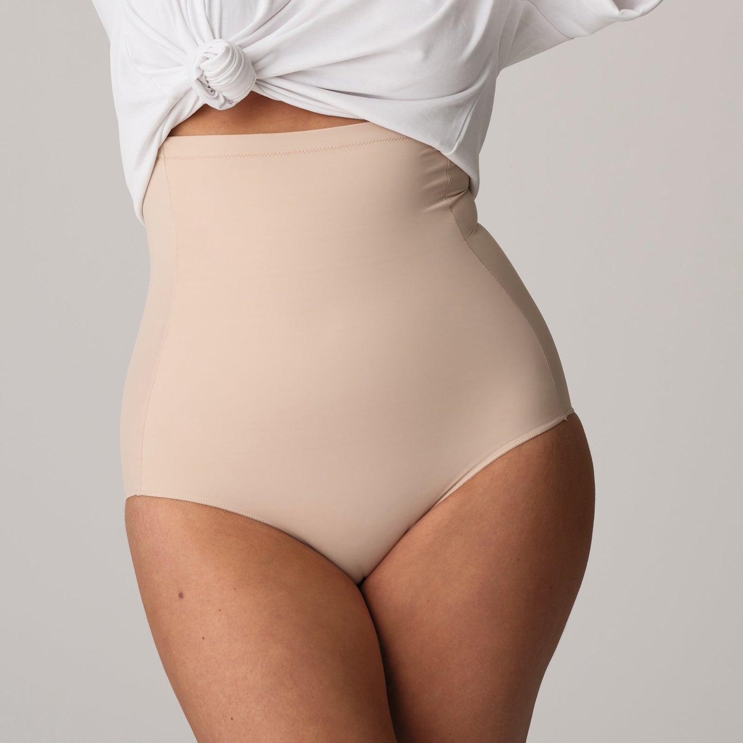 PrimaDonna Perle Shapewear High Brief in Caffé Latte