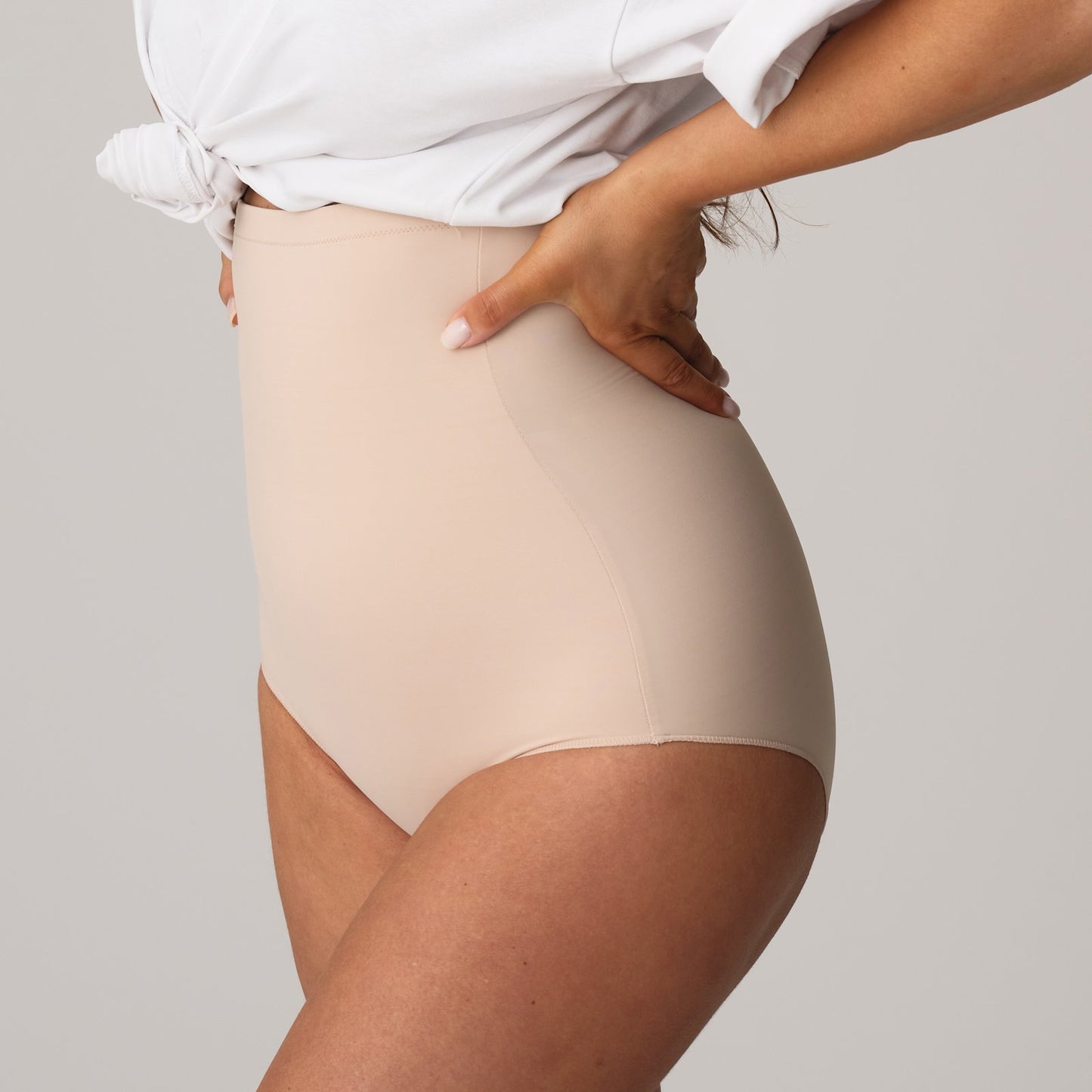 PrimaDonna Perle Shapewear High Brief in Caffé Latte