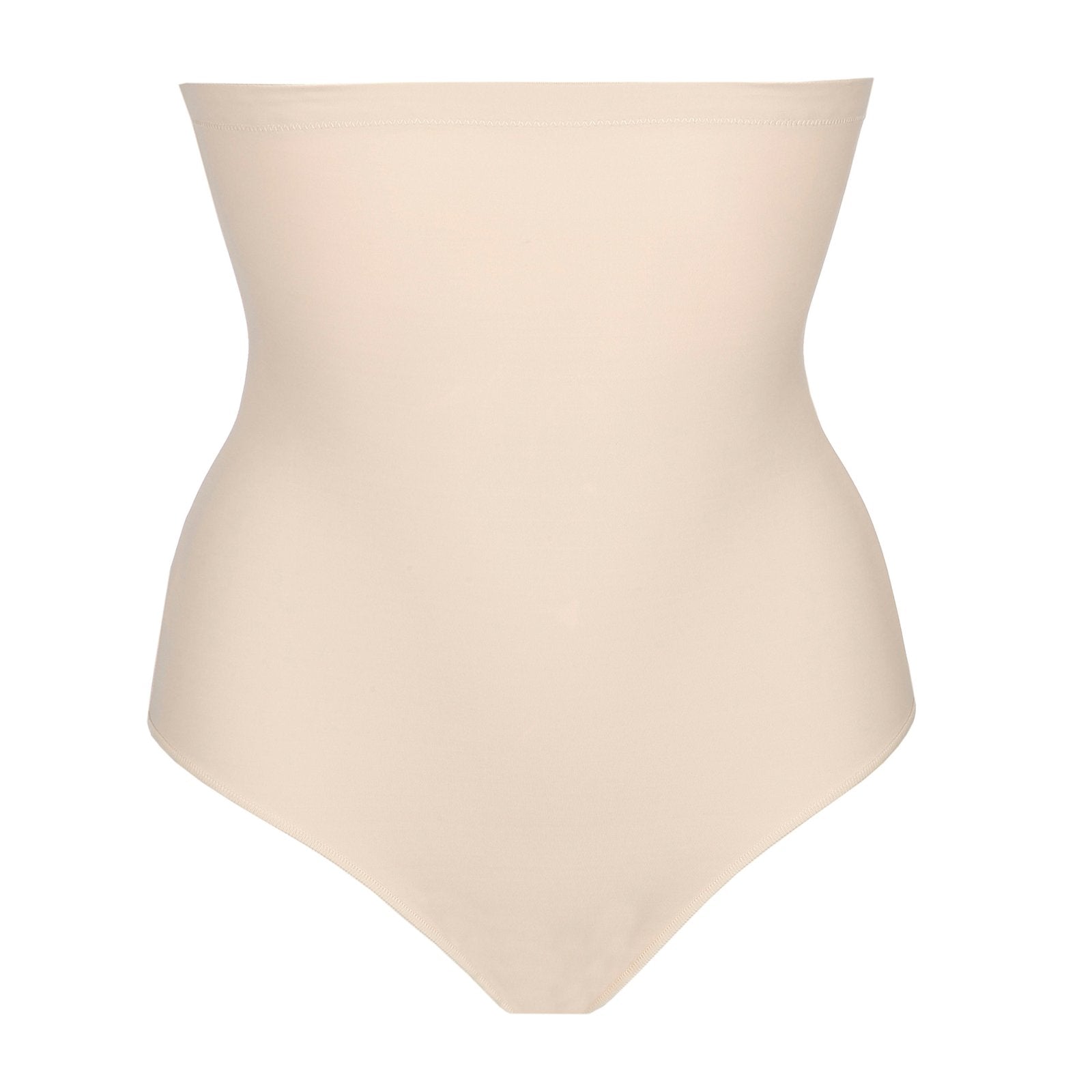 PrimaDonna Perle Shapewear High Brief flat lay in Caffé Latte