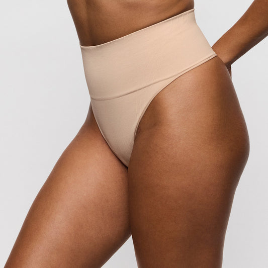 PrimaDonna Nudda Shapewear Thong in Caffé Latte