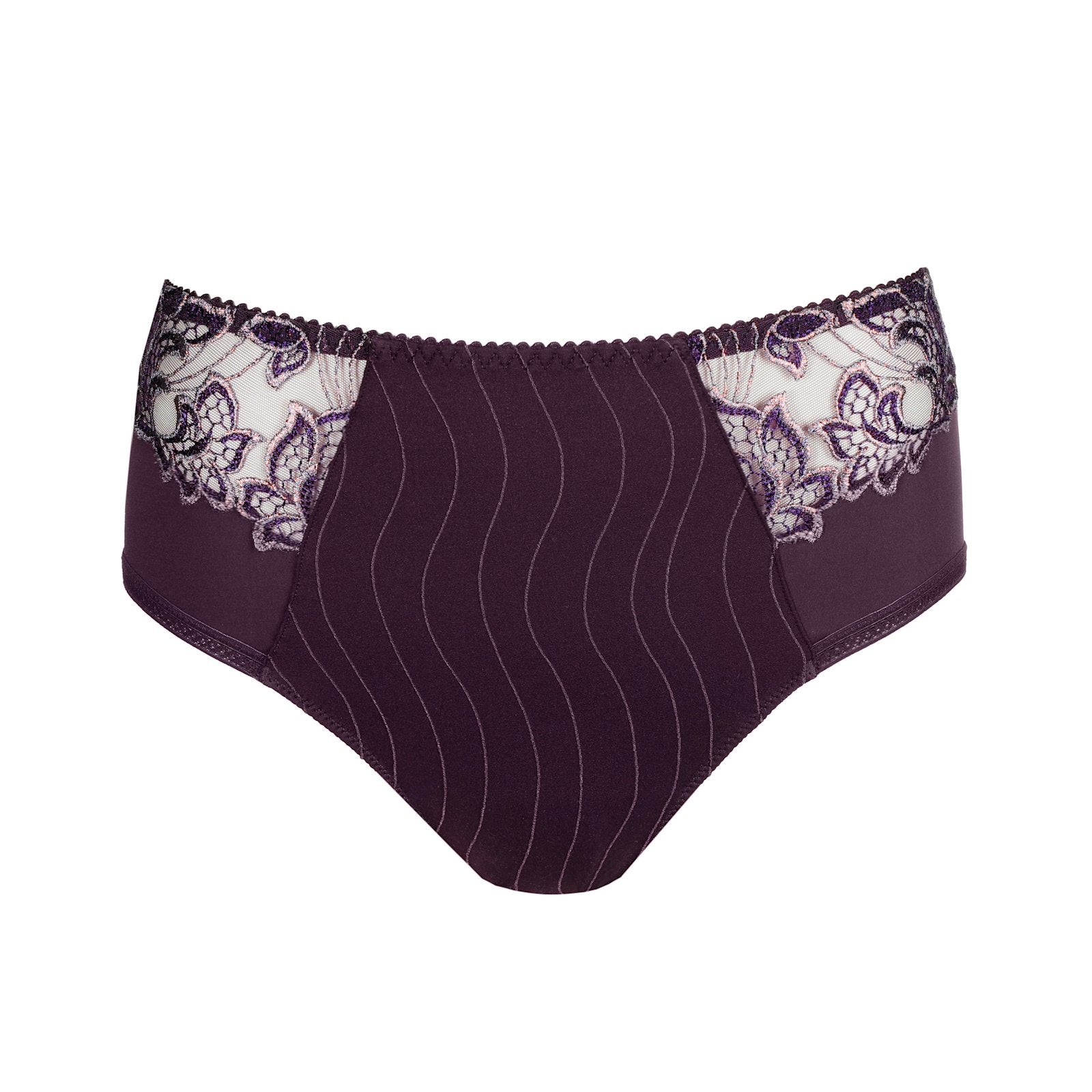 PrimaDonna Deauville Full Brief flat lay in Amethyst Gem