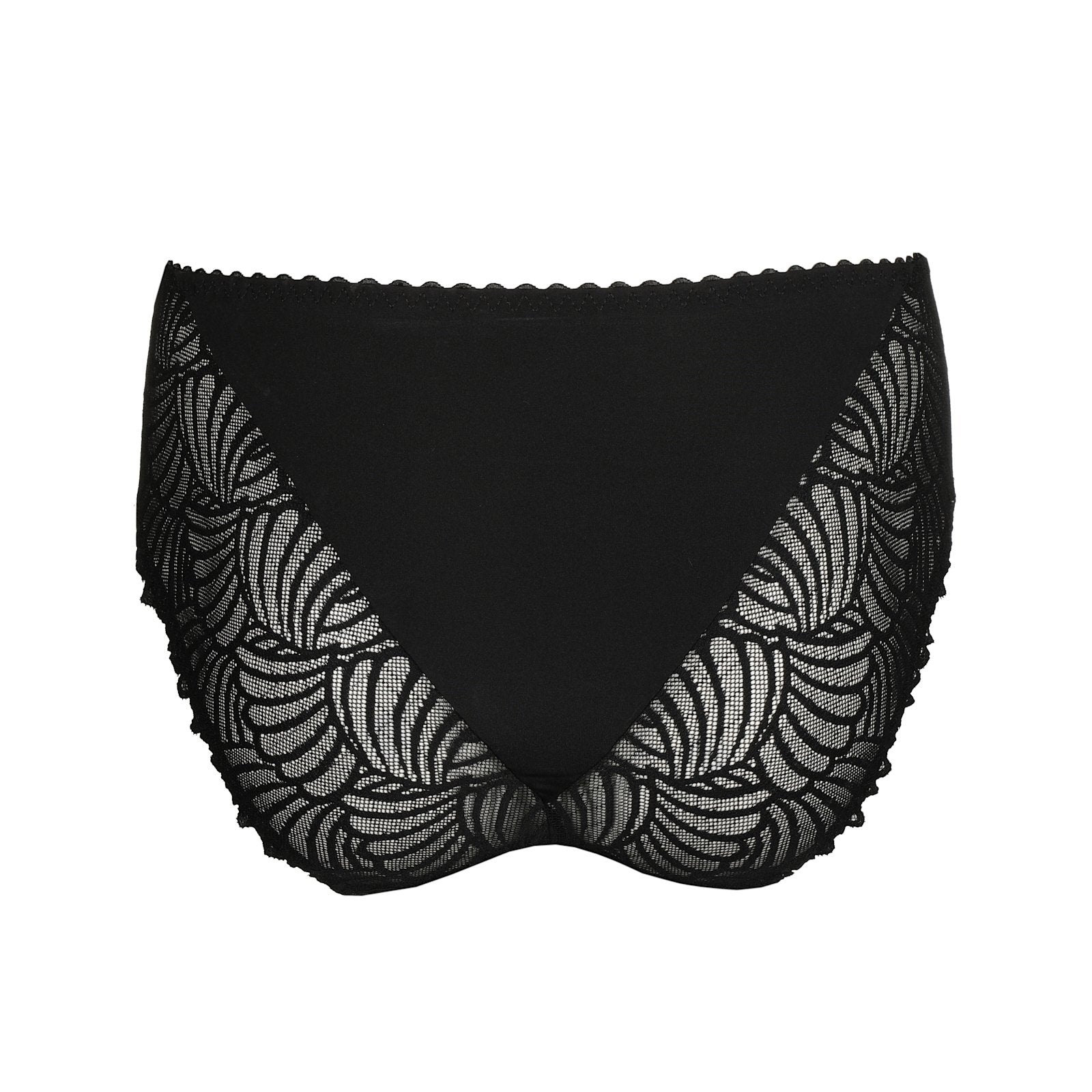 PrimaDonna Gallipoli Full Brief flat lay in Black