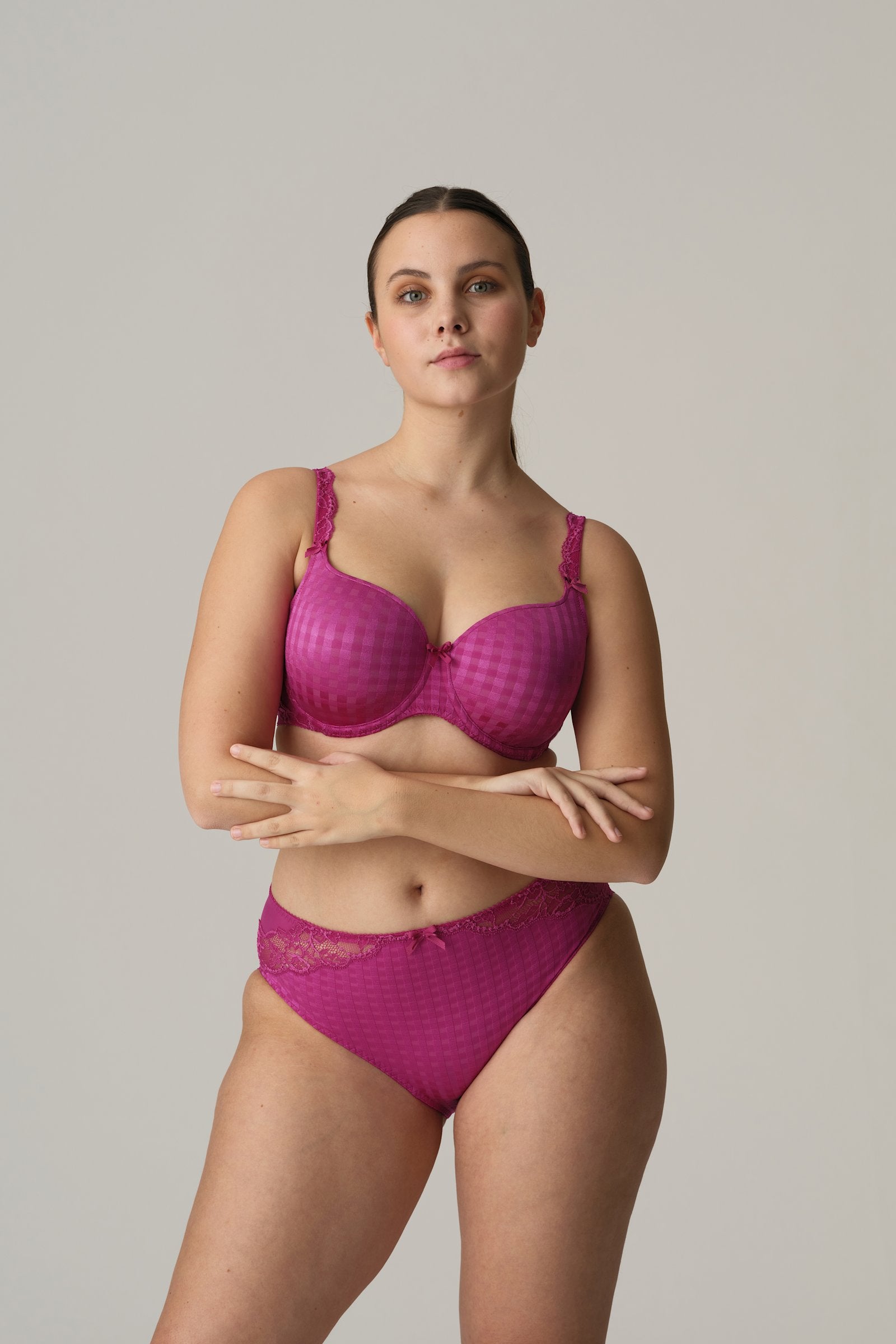 PrimaDonna Madison Full Brief on model in Fuchsia Fiesta