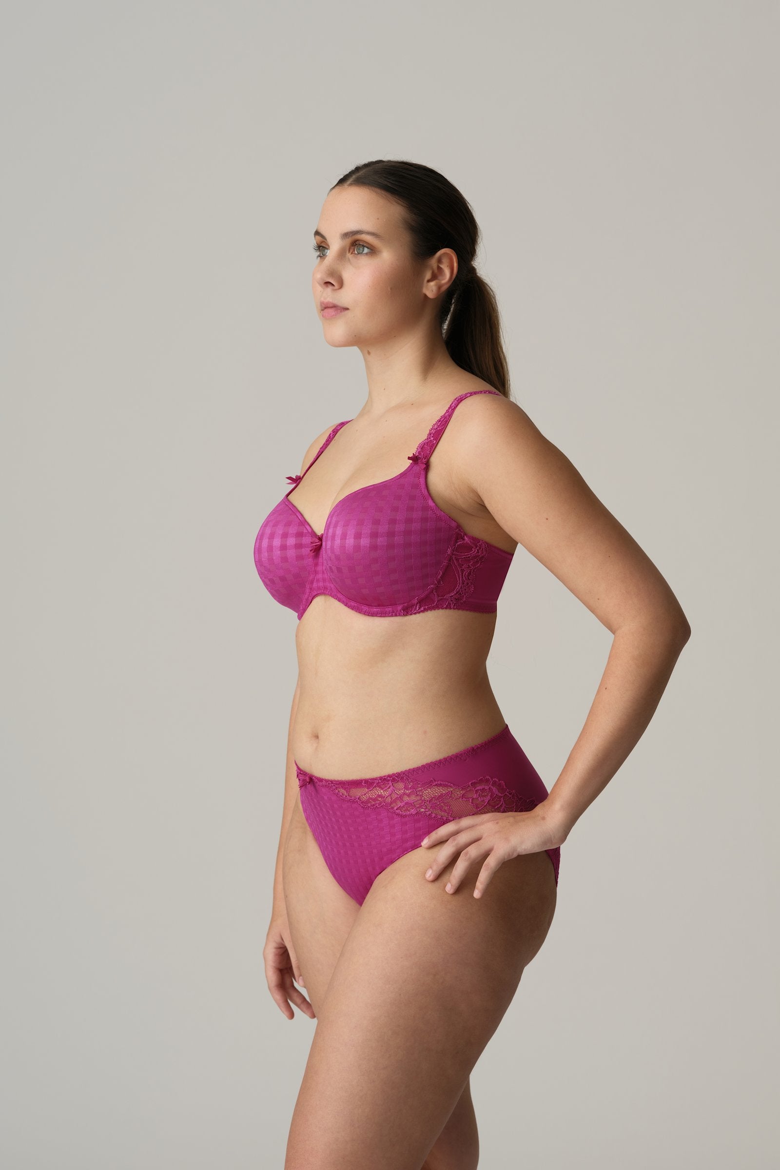 PrimaDonna Madison Full Brief on model in Fuchsia Fiesta