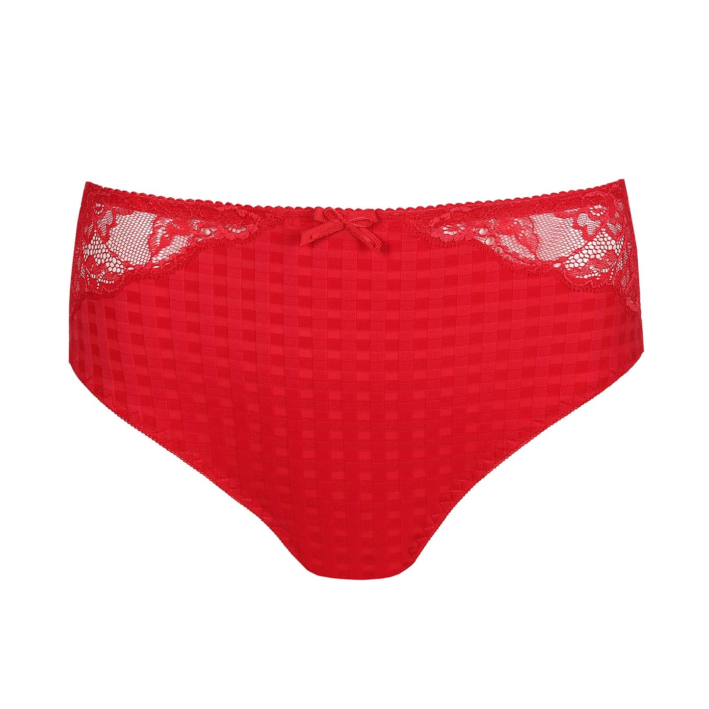 PrimaDonna Madison Full Brief flat lay in Scarlet