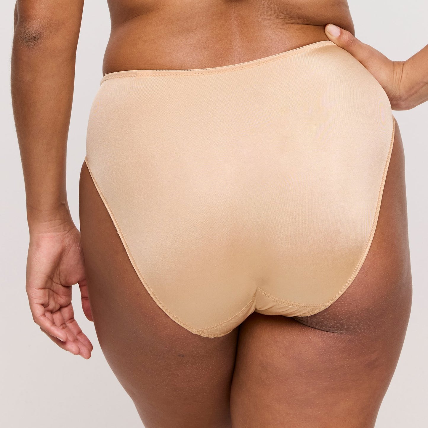 PrimaDonna Satin Full Brief in Cognac