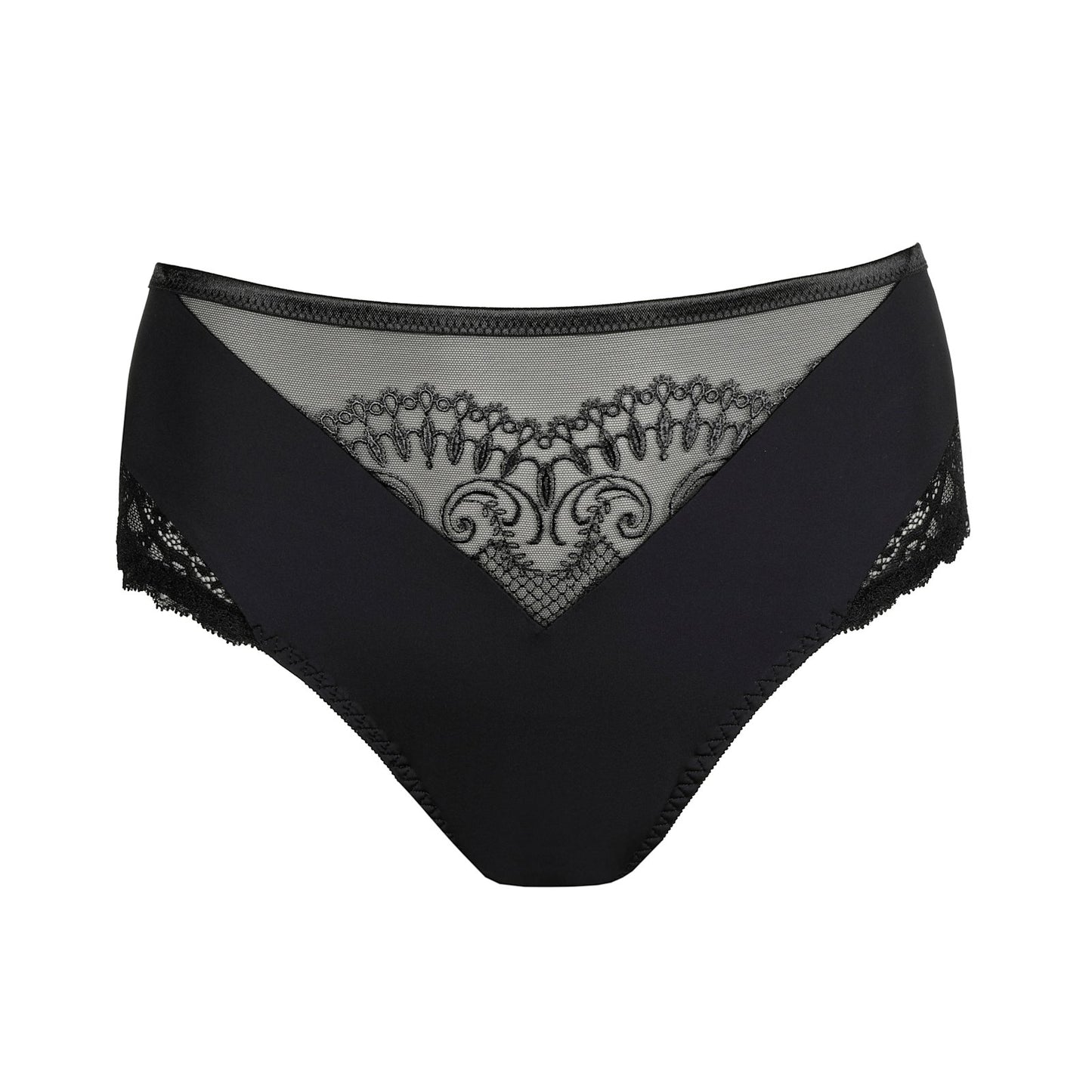 PrimaDonna Shimla Full Brief flat lay in Black
