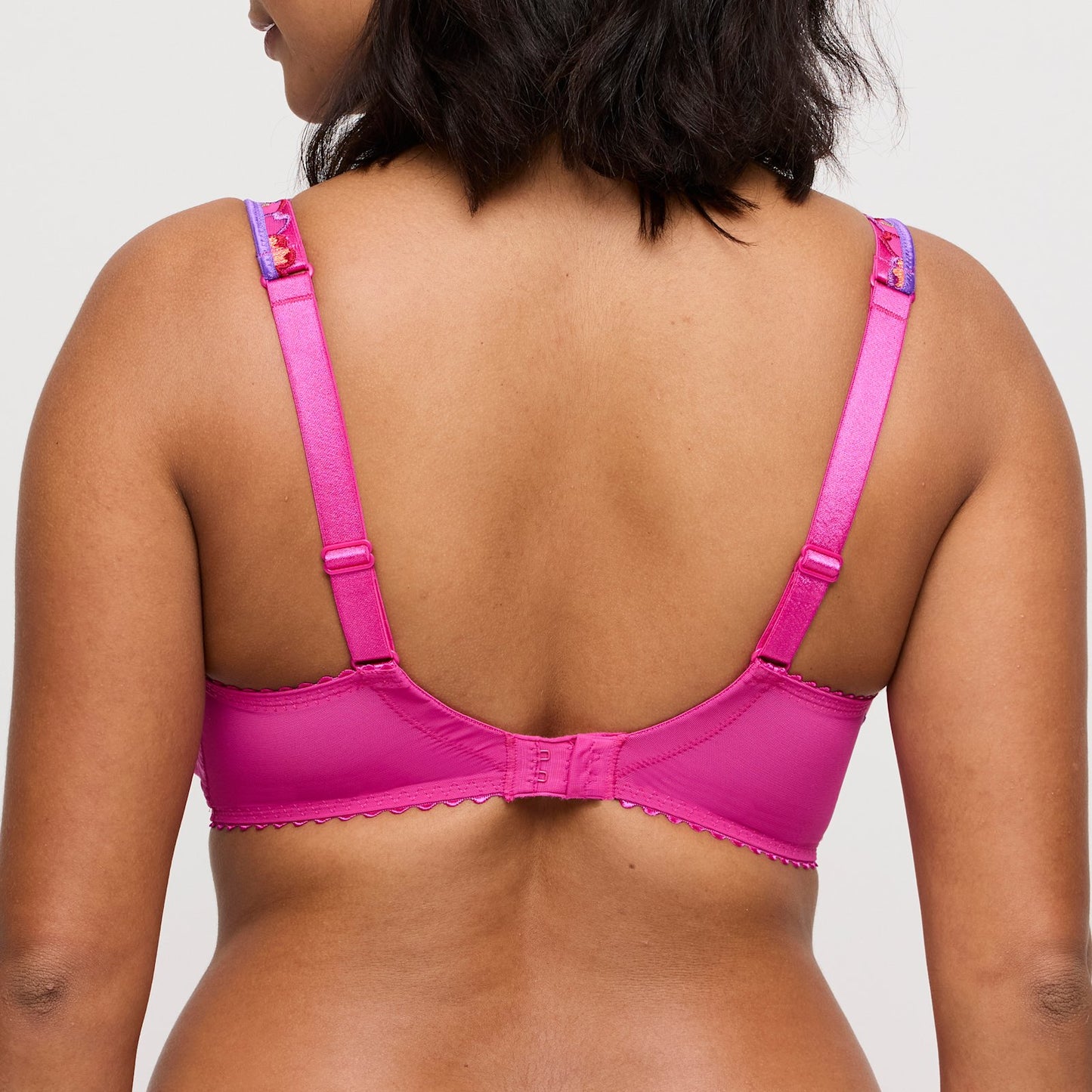 PrimaDonna Devdaha Padded Plunge Bra in Very Berry