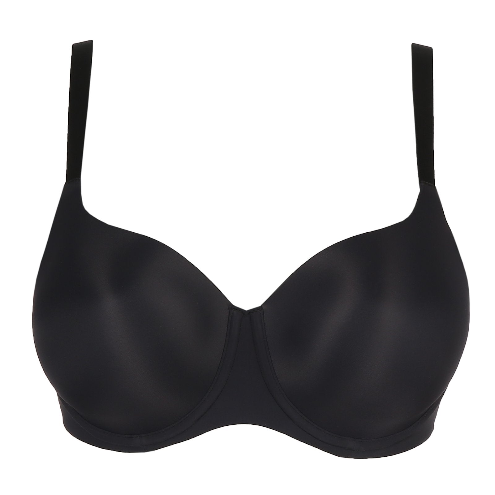 PrimaDonna Figuras Plunge Bra flat lay in Charcoal