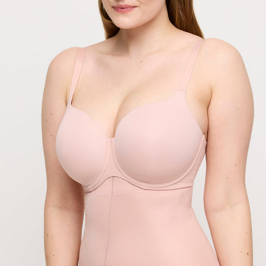 PrimaDonna Figuras Plunge Bra in Powder Rose