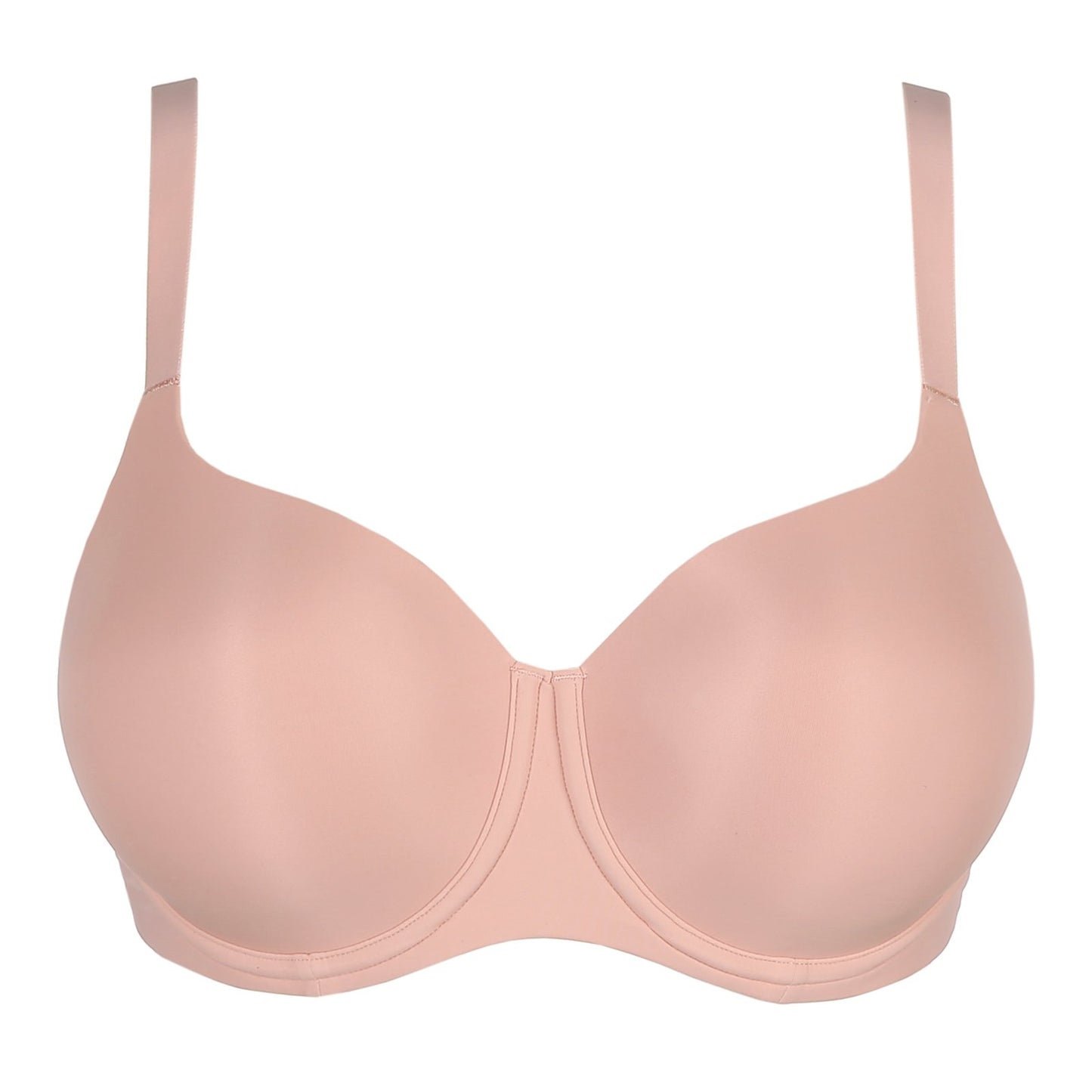 PrimaDonna Figuras Plunge Bra flat lay in Powder Rose
