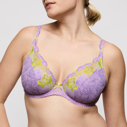 PrimaDonna Ixia Padded Plunge Bra in Wisteria