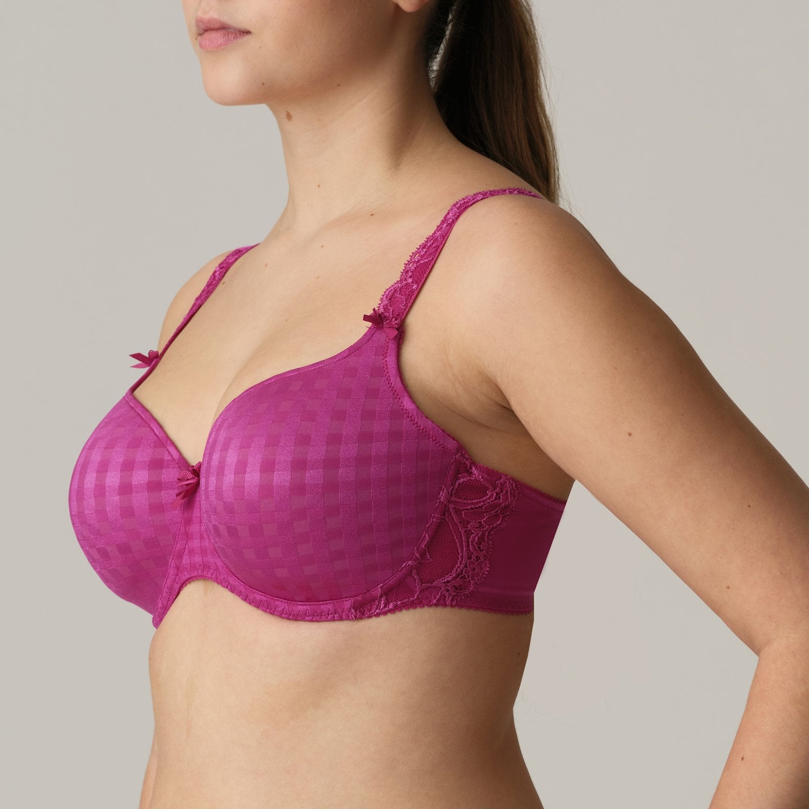 PrimaDonna Madison Plunge Bra in Fuchsia Fiesta