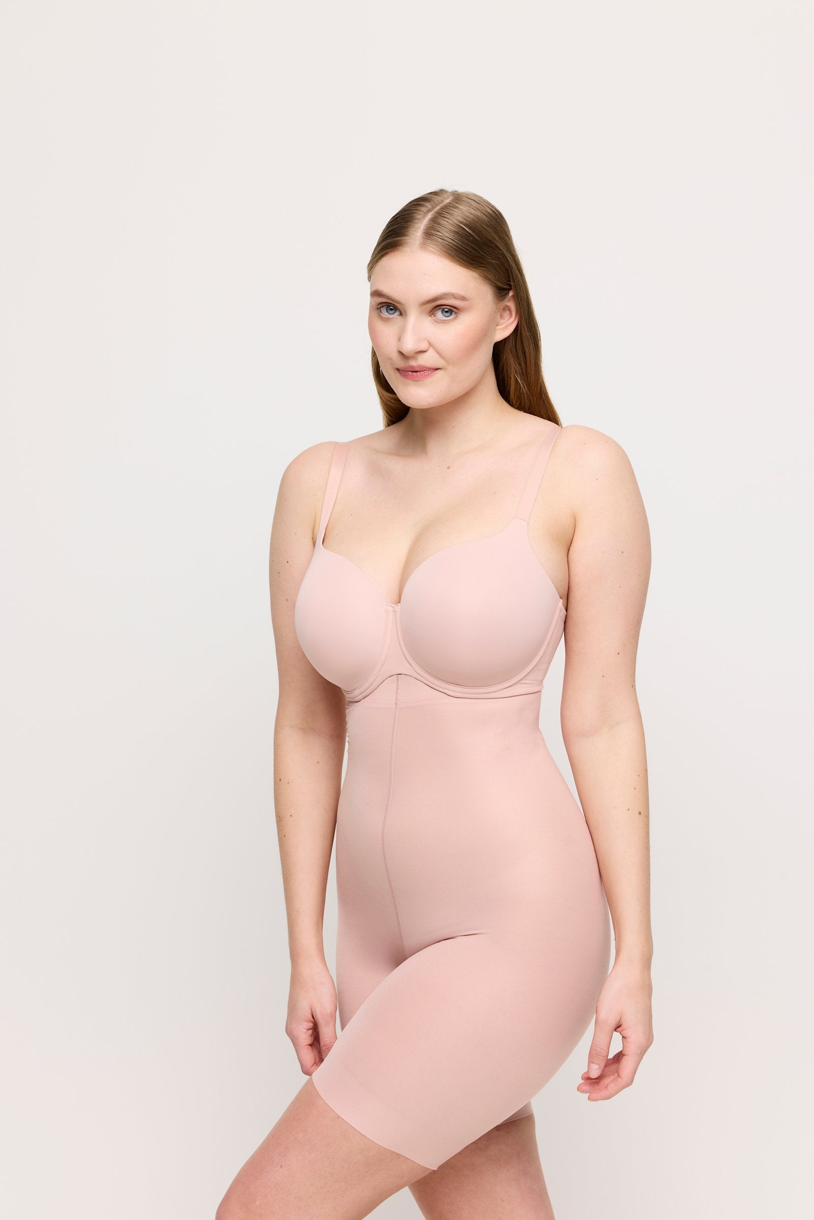 PrimaDonna Figuras Full Brief on model in Powder Rose