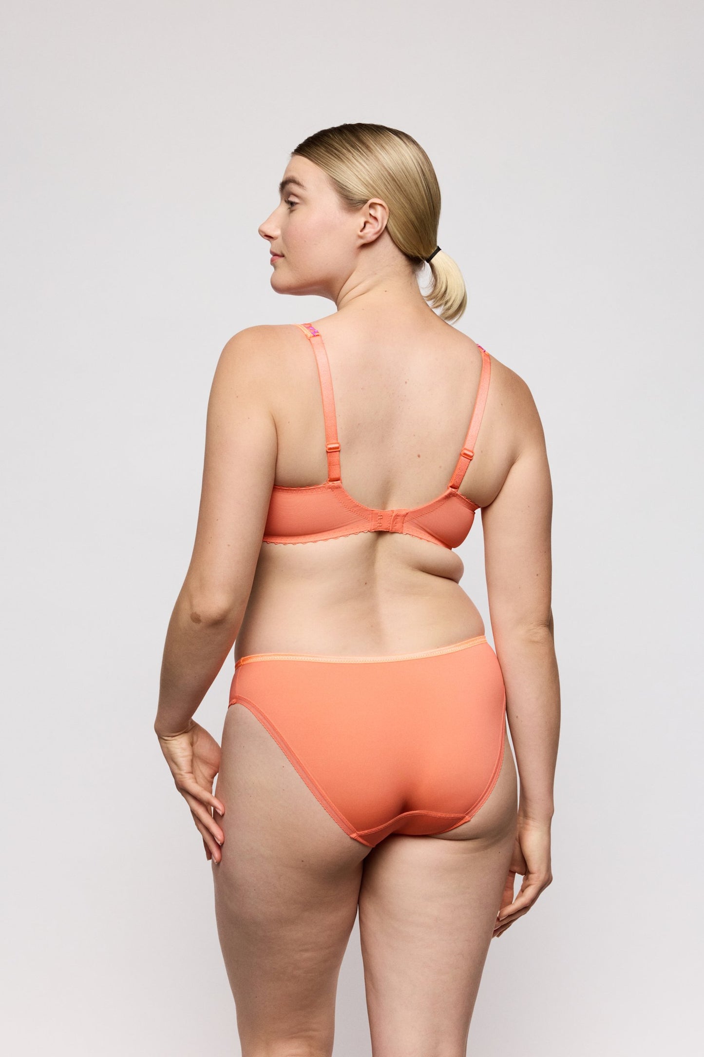 PrimaDonna Devdaha Rio Brief on model in Sunset Blush