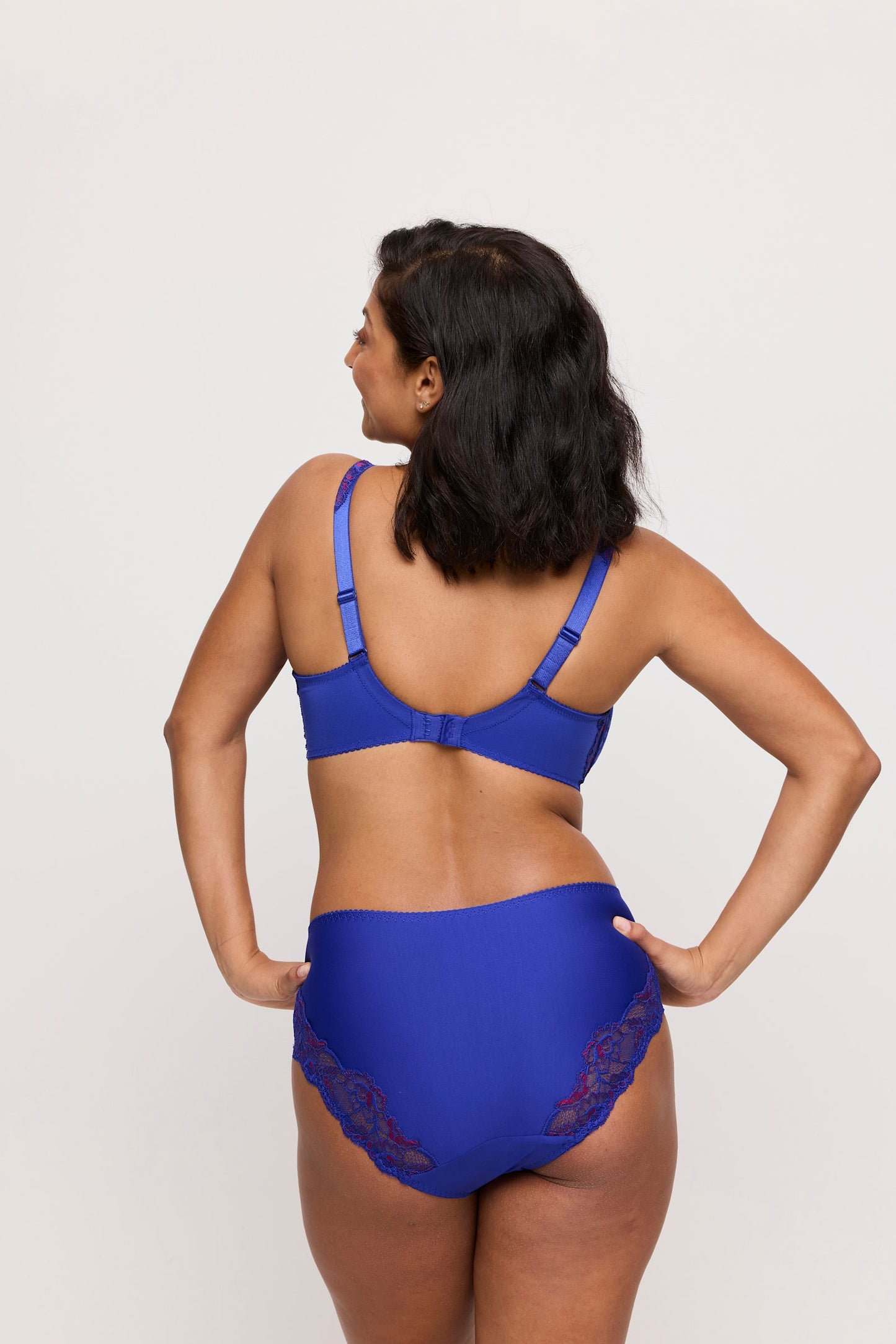 PrimaDonna Madison Full Brief on model in Blueberry Kiss